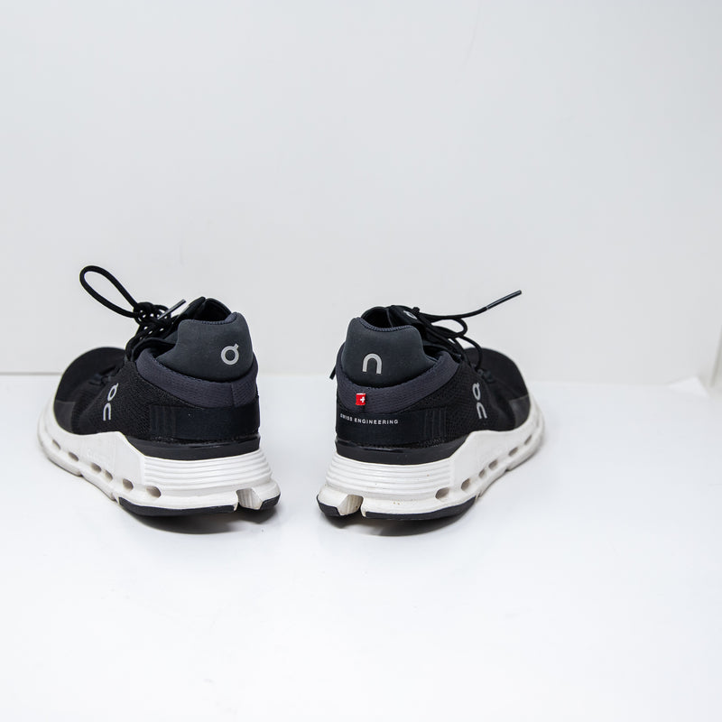 On Cloud On Running Cloudnova 2 Low Top Lace Up Sneakers Shoes Black White 7