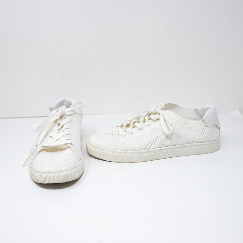 Reiss Brackley Genuine Leather Trim Perforated Mesh Low top Lace Up Sneaker Shoe