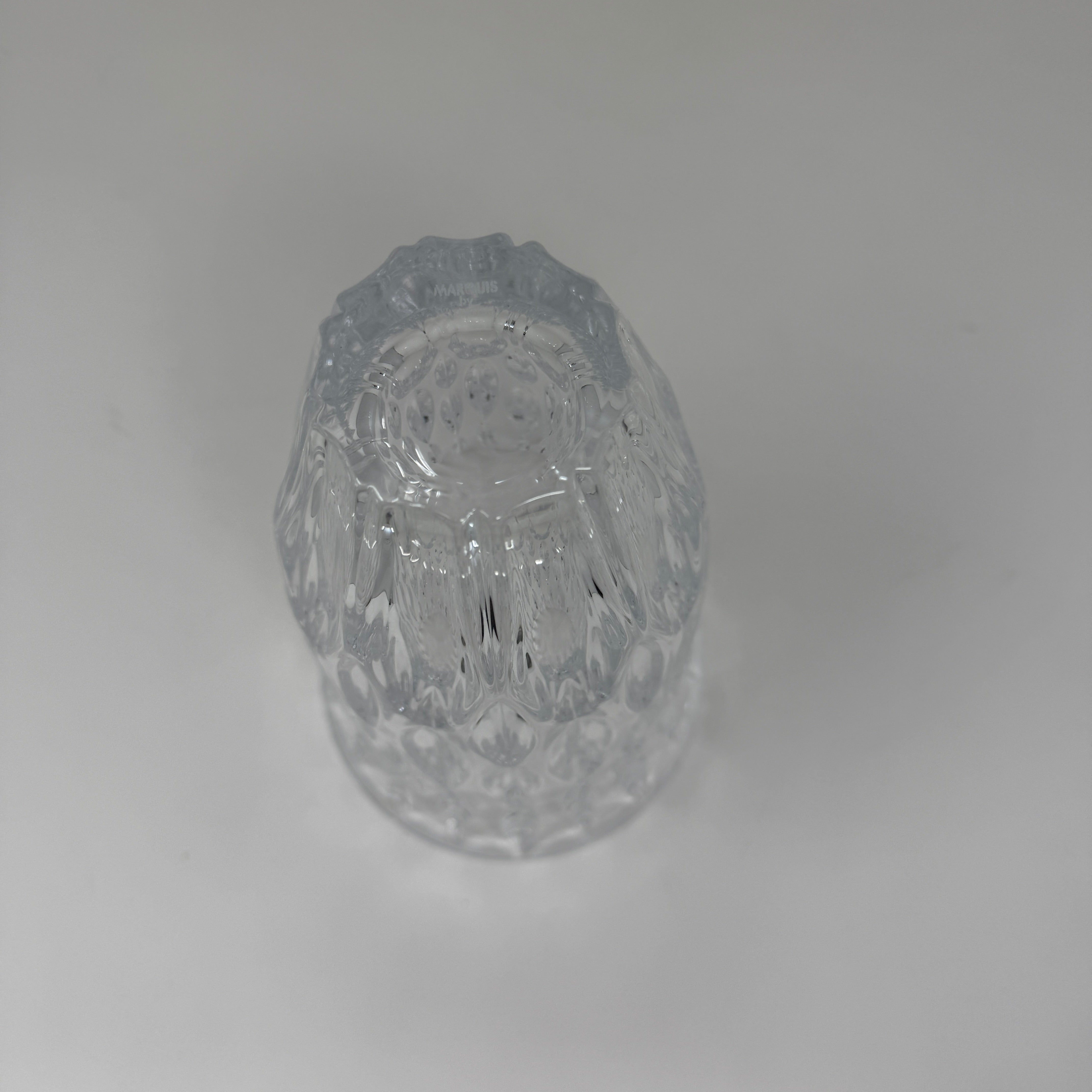 Waterford Crystal Marquis 9" Flower Floral Decorative Vase Rainfall