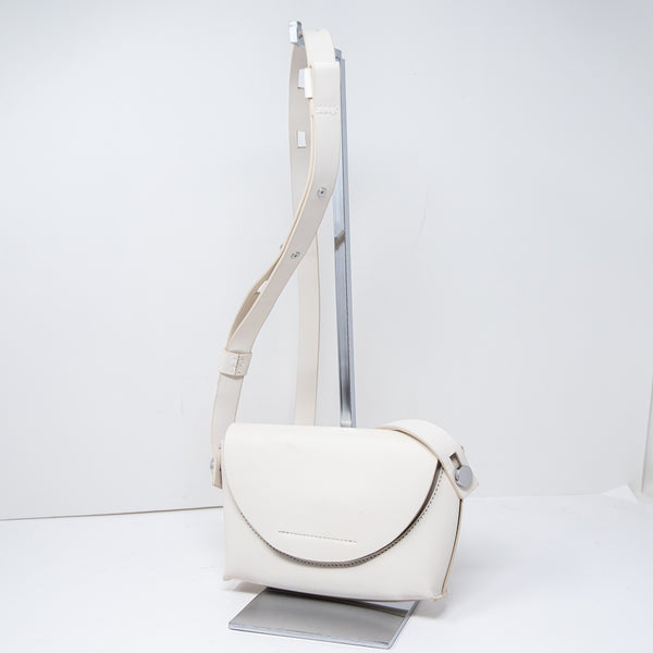 Allsaints Francine Genuine Leather Top Flap Medium Convertible Crossbody Purse