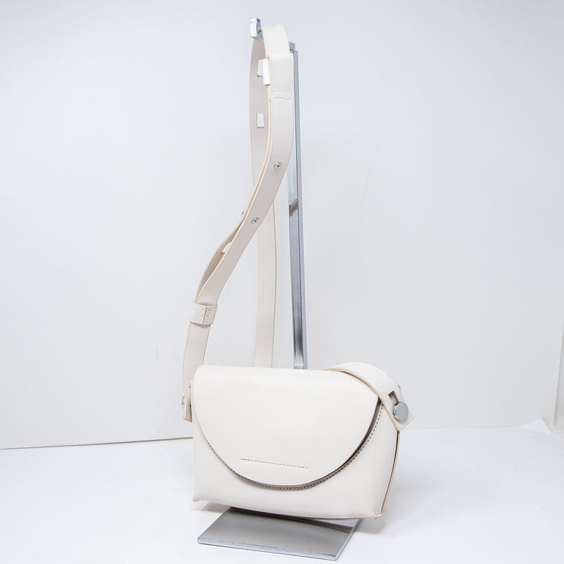 Allsaints Francine Genuine Leather Top Flap Medium Convertible Crossbody Purse