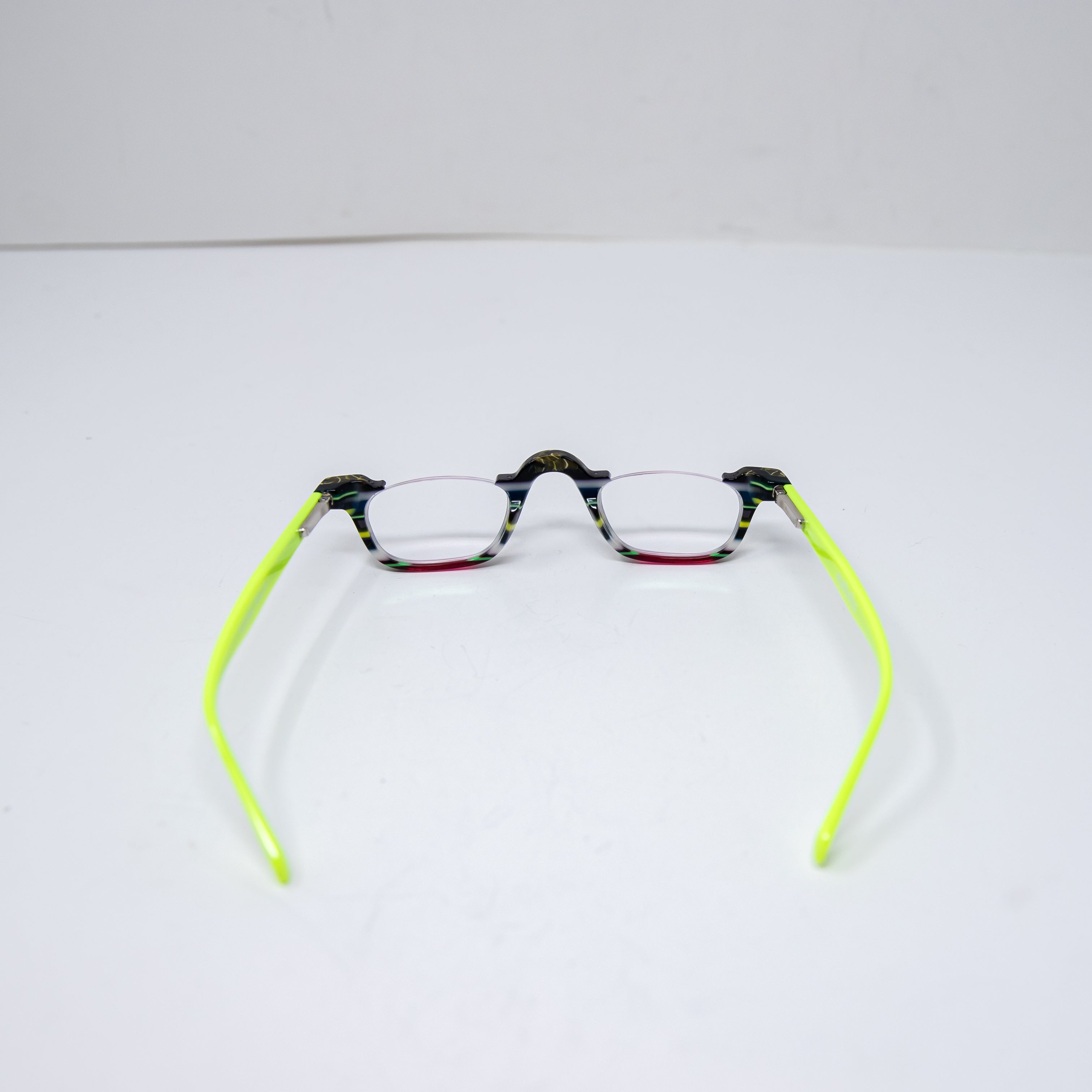 Eyebobs Untamed Half Rim Fashion Accessory Magnifying Glasses Yellow Multi