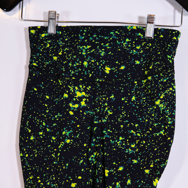 Lululemon Base Pace High-Rise Running Tight 28" Sparks Fly Multi Black Green 6