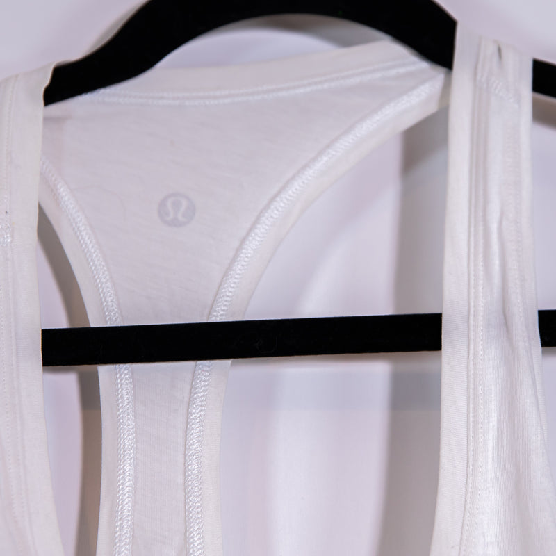 Lululemon Women's Lightweight Cotton Scoop Neck Racerback Athletic Tank Top M