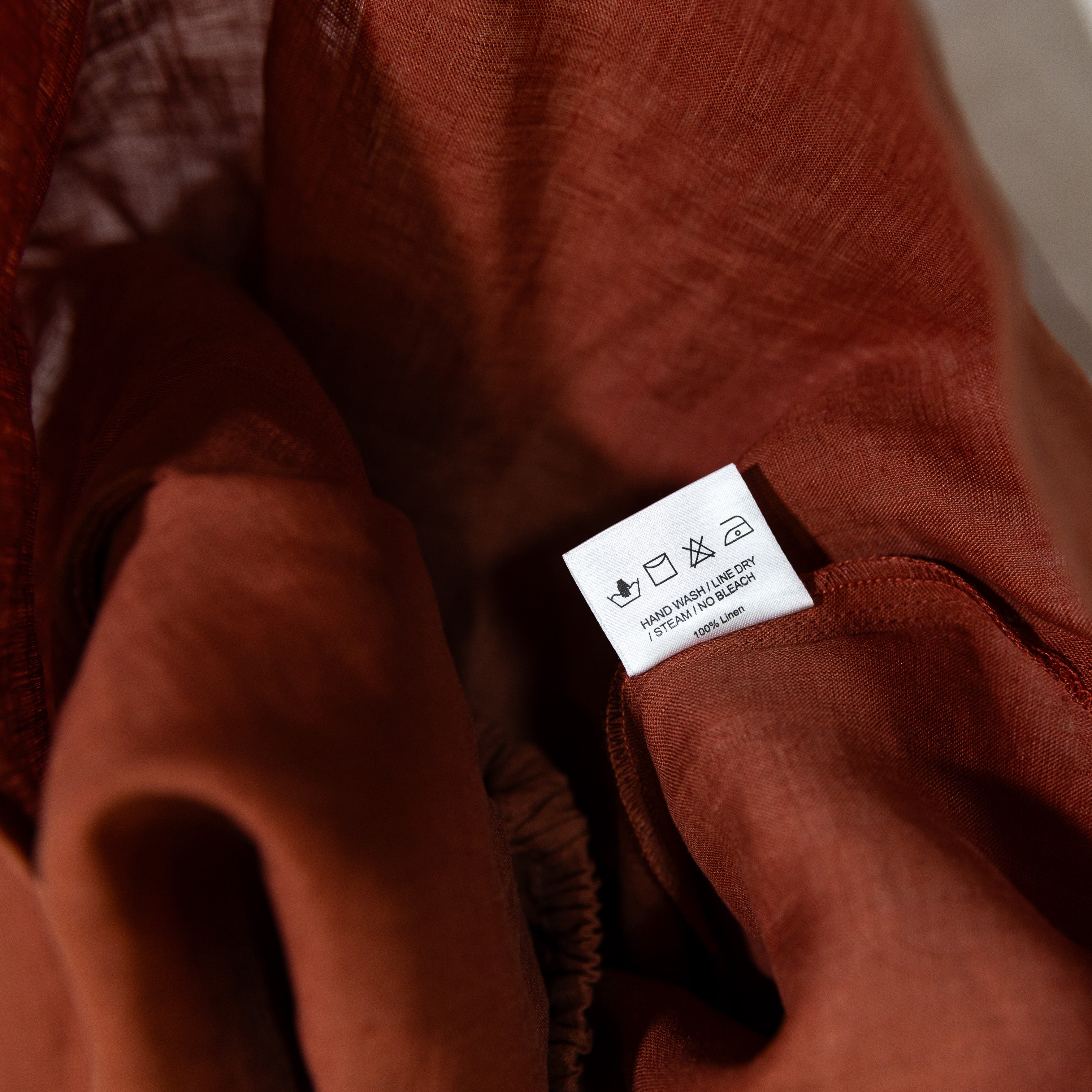 NEW Mie Zinkata Lightweight Woven Linen Blouse Shirt Top Small