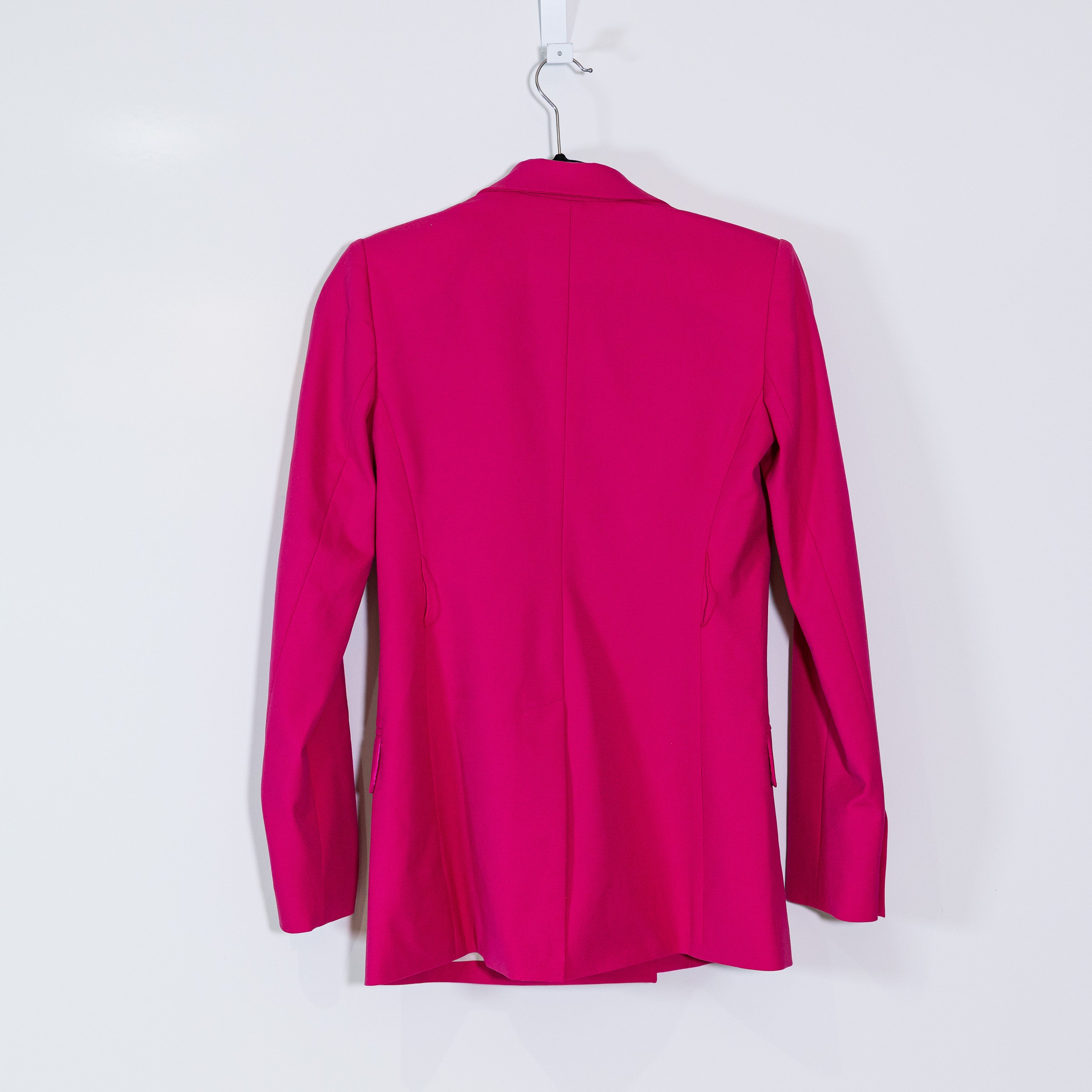NEW Babaton Aritzia Samuel Double Breasted Blazer Jacket Fuchsia Pink 0