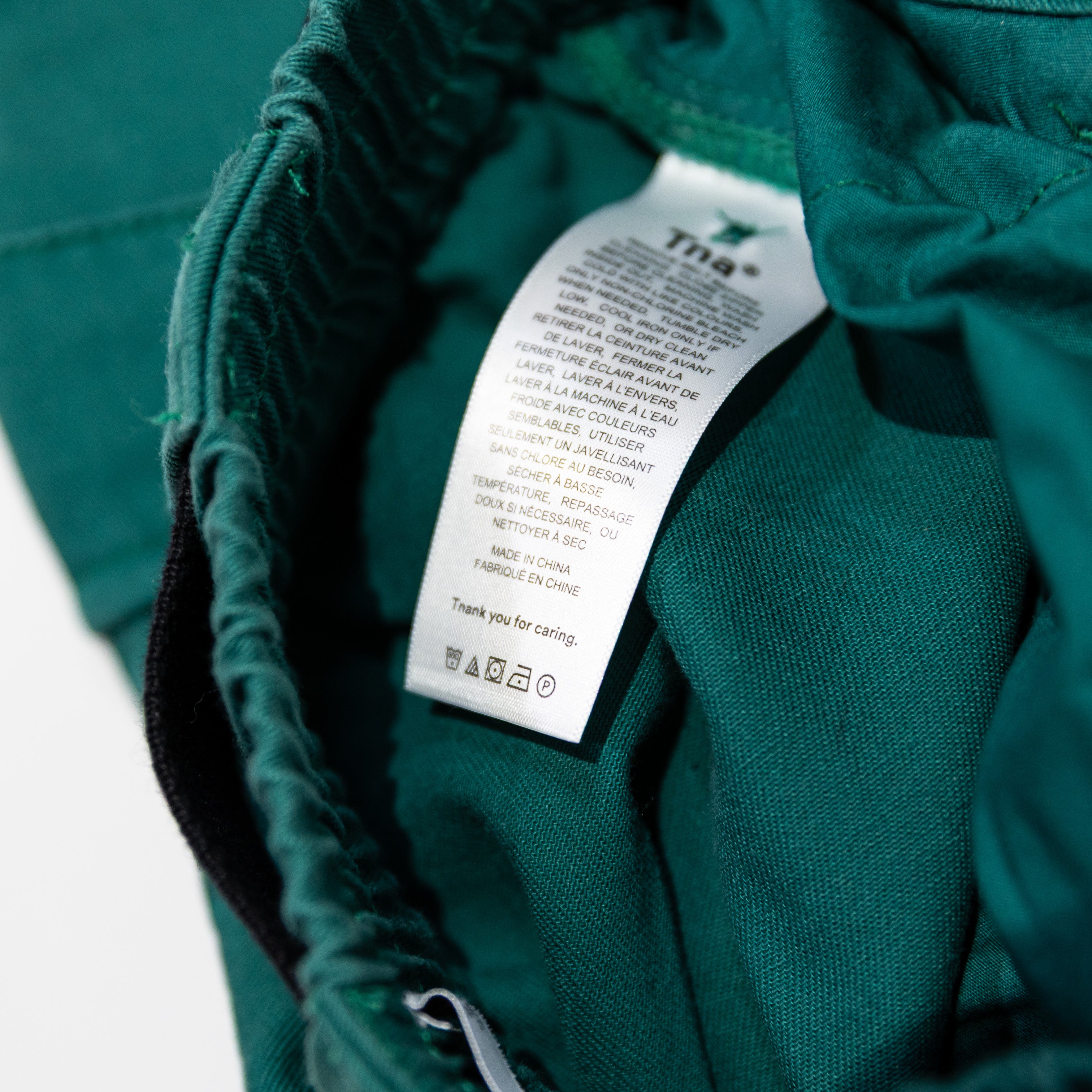 NEW TNA Aritzia Cargo Multi Pocket Straight Leg Cotton Pants Biome Green XS