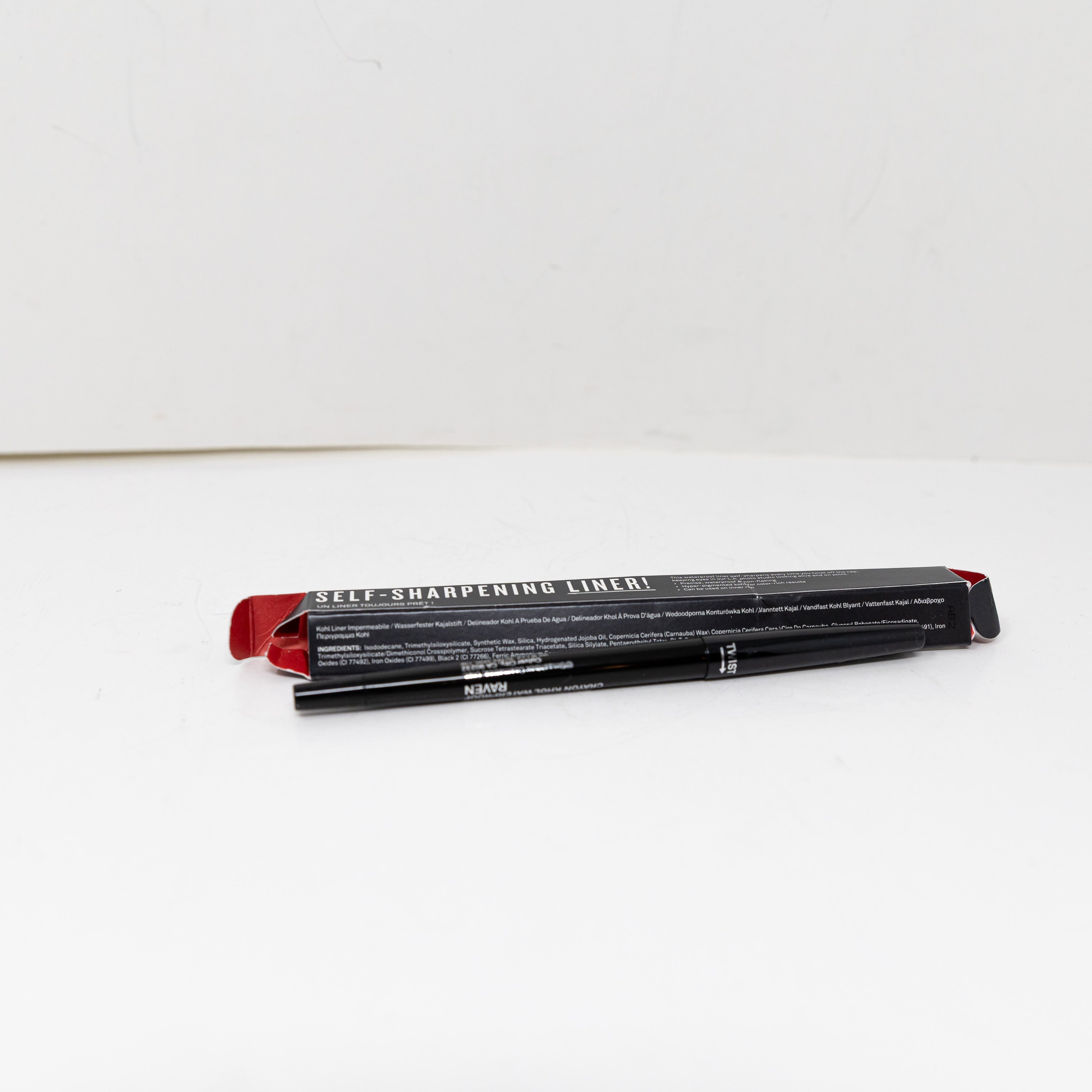 NEW Smashbox Always Sharp Waterproof Kohl Liner Full Size Makeup Raven