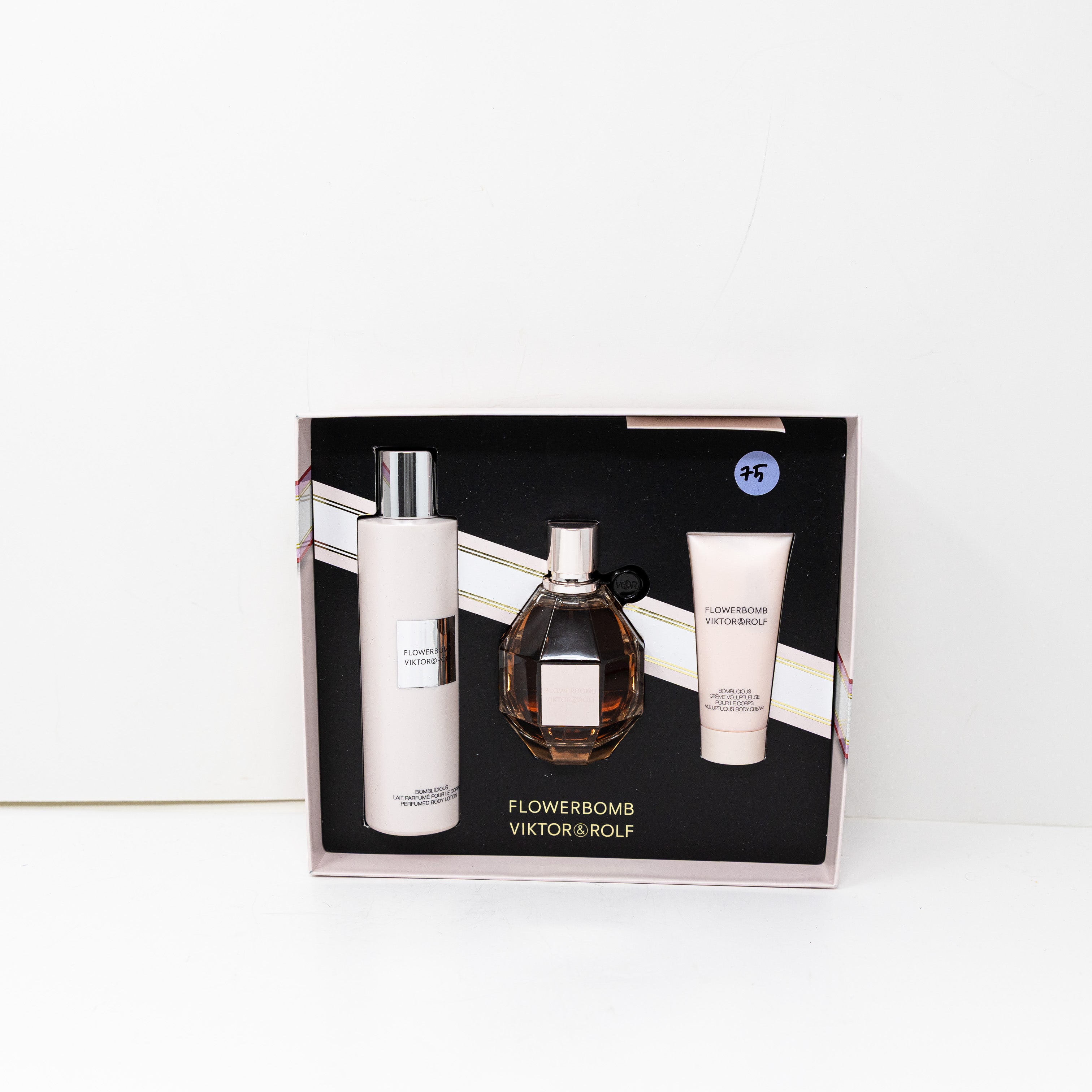 NEW Viktor & Rolf Flowerbomb Body Lotion Perfume Creme Gift Set Full Size