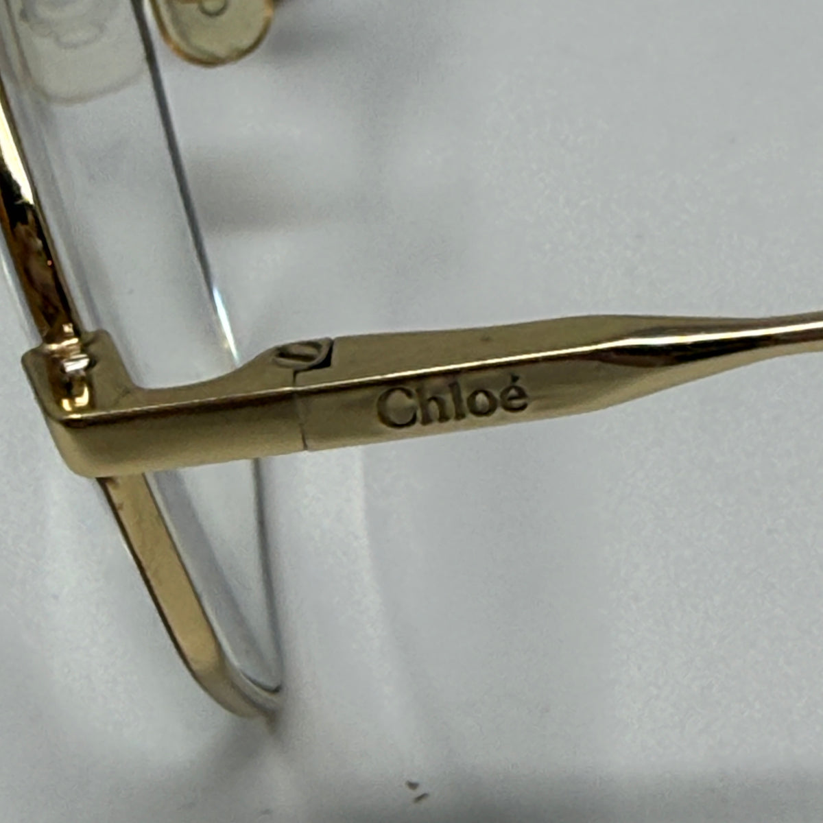 Chloe Made In Italy CE2134 Octagonal Gold Fame Magnifying Reading Glasses