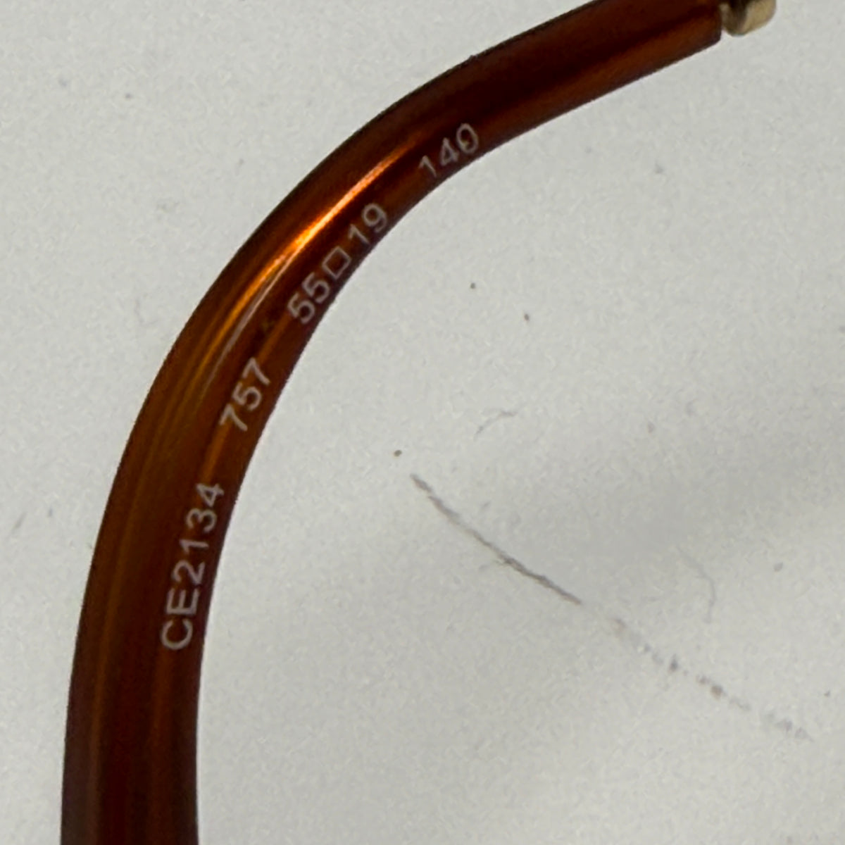 Chloe Made In Italy CE2134 Octagonal Gold Fame Magnifying Reading Glasses