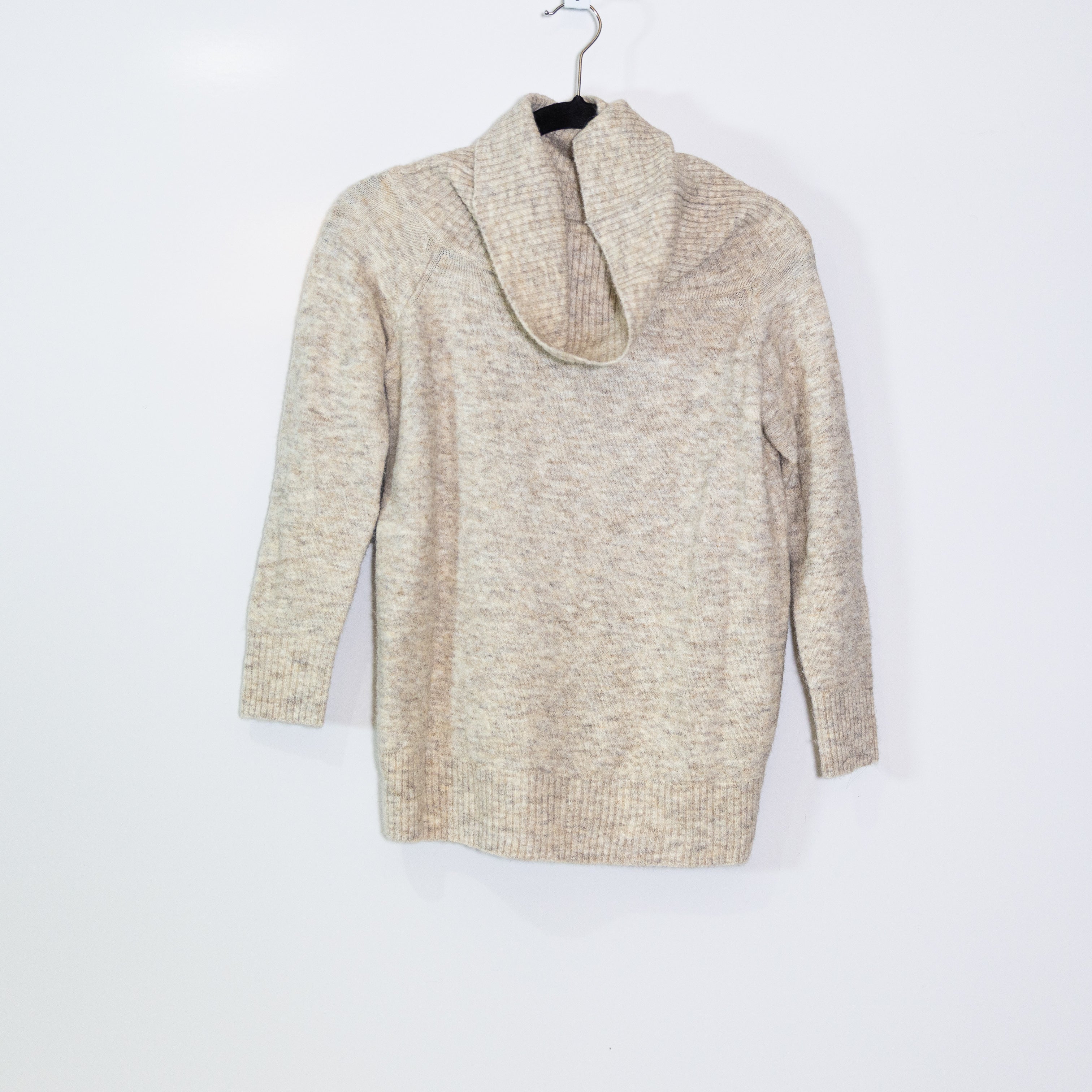 NEW Wilfred Free Aritzia Faretta Off-Shoulder Wool Alpaca Blend Knit Sweater XS