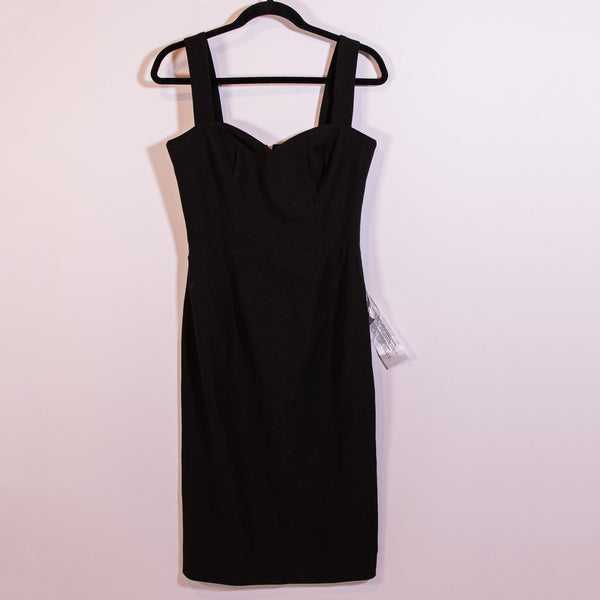 Dress The Population Nicole Sweetheart Neckline Ponte Sleeveless Sheath Dress M