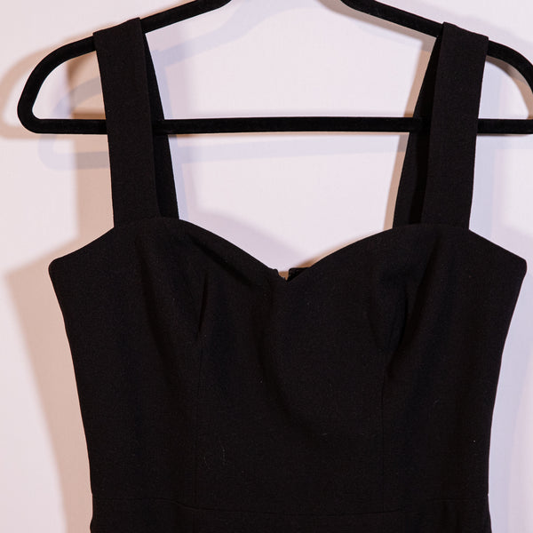 Dress The Population Nicole Sweetheart Neckline Ponte Sleeveless Sheath Dress M