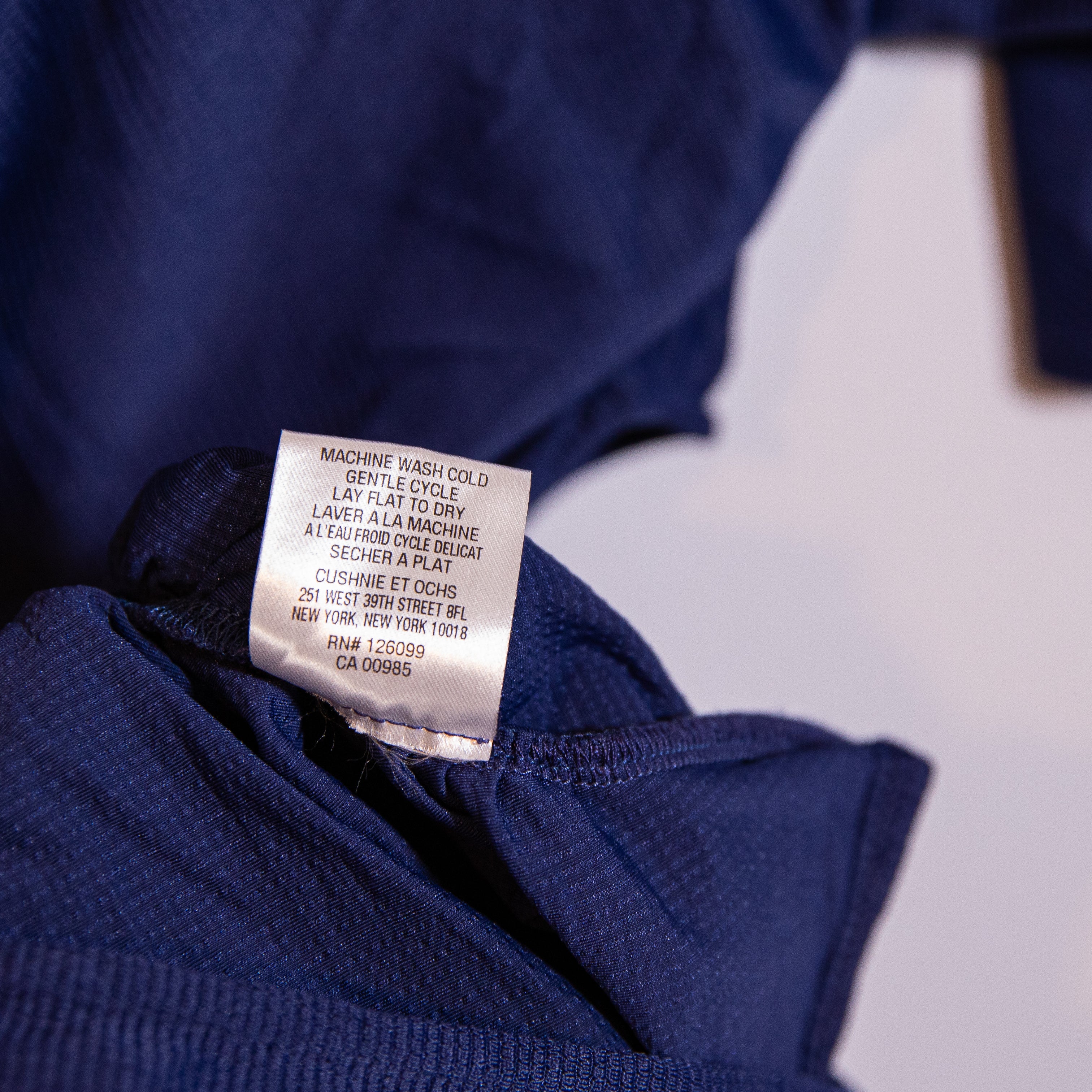 Cushnie Et Ochs One Shoulder Cut Out Ribbed Knit Stretch Mini Dress Blue XS