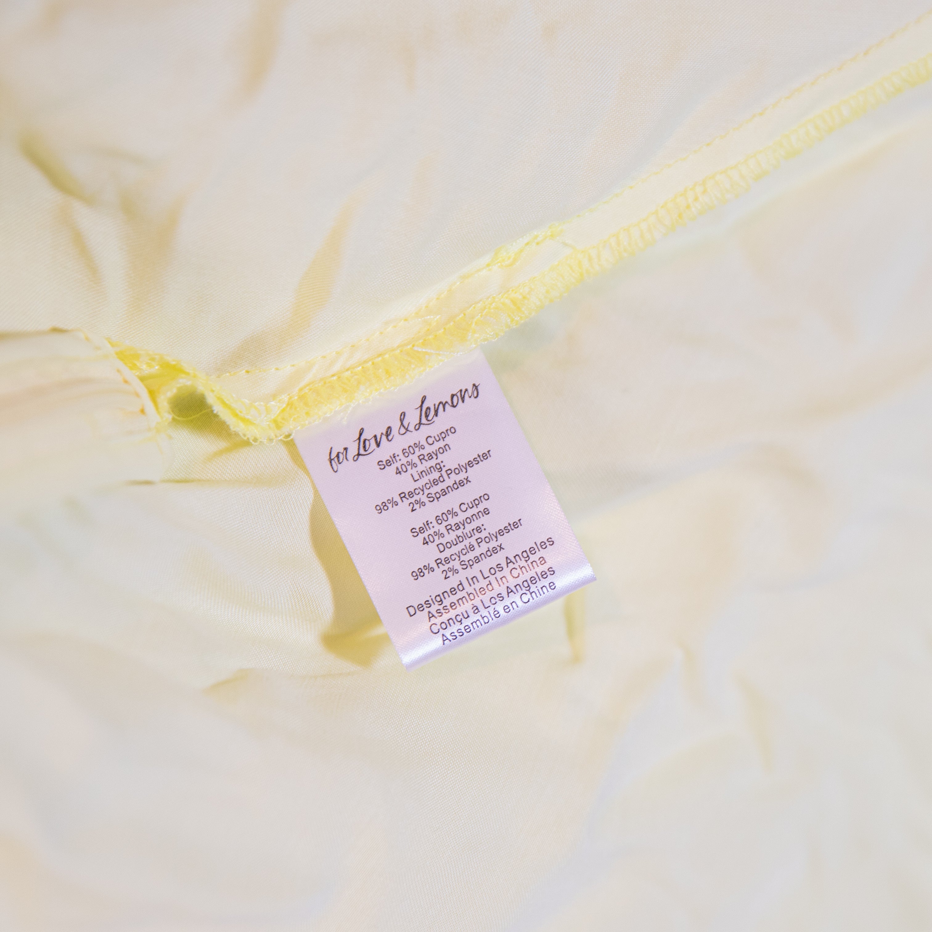 NEW For Love And Lemons Kyra Cut Out Knot Twisted Long Maxi Dress Neon Yellow XL
