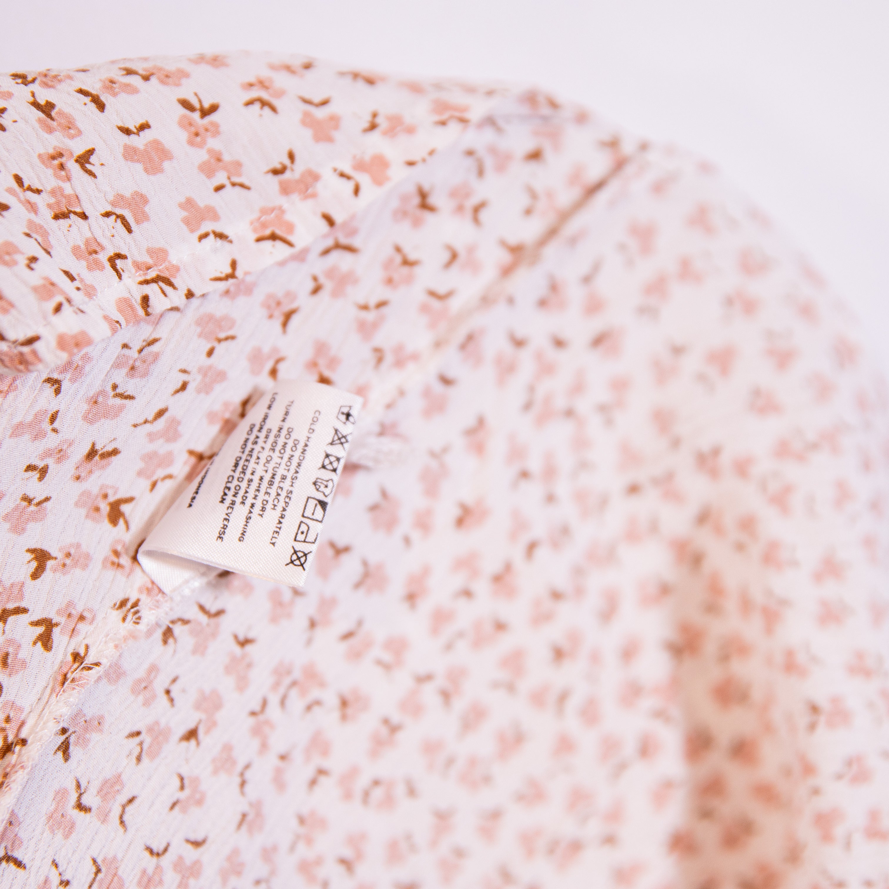 Faithful The Brand Trinidad Crepe Button Front Tie Front Mini Dress Pink Rae S