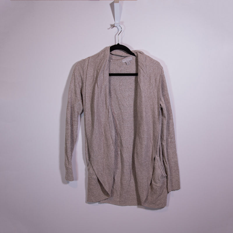 Barefoot Dreams CozyChic Lite Circle Open Front Knit Cardigan Sweater Style 452