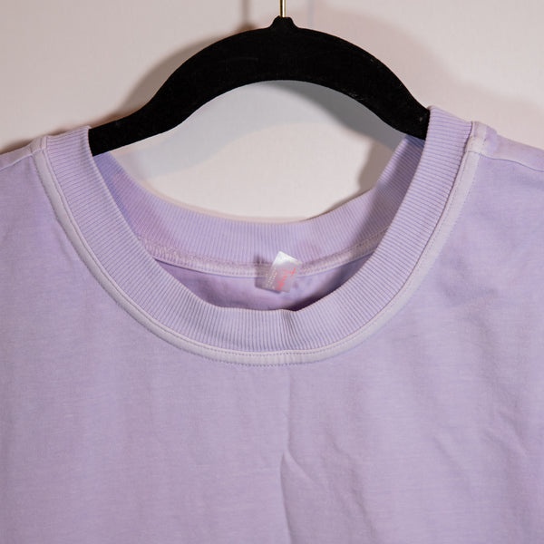 NEW Free People FP Movement Hot Shot Crew Neck Sleeveless Tank Top Lavender M