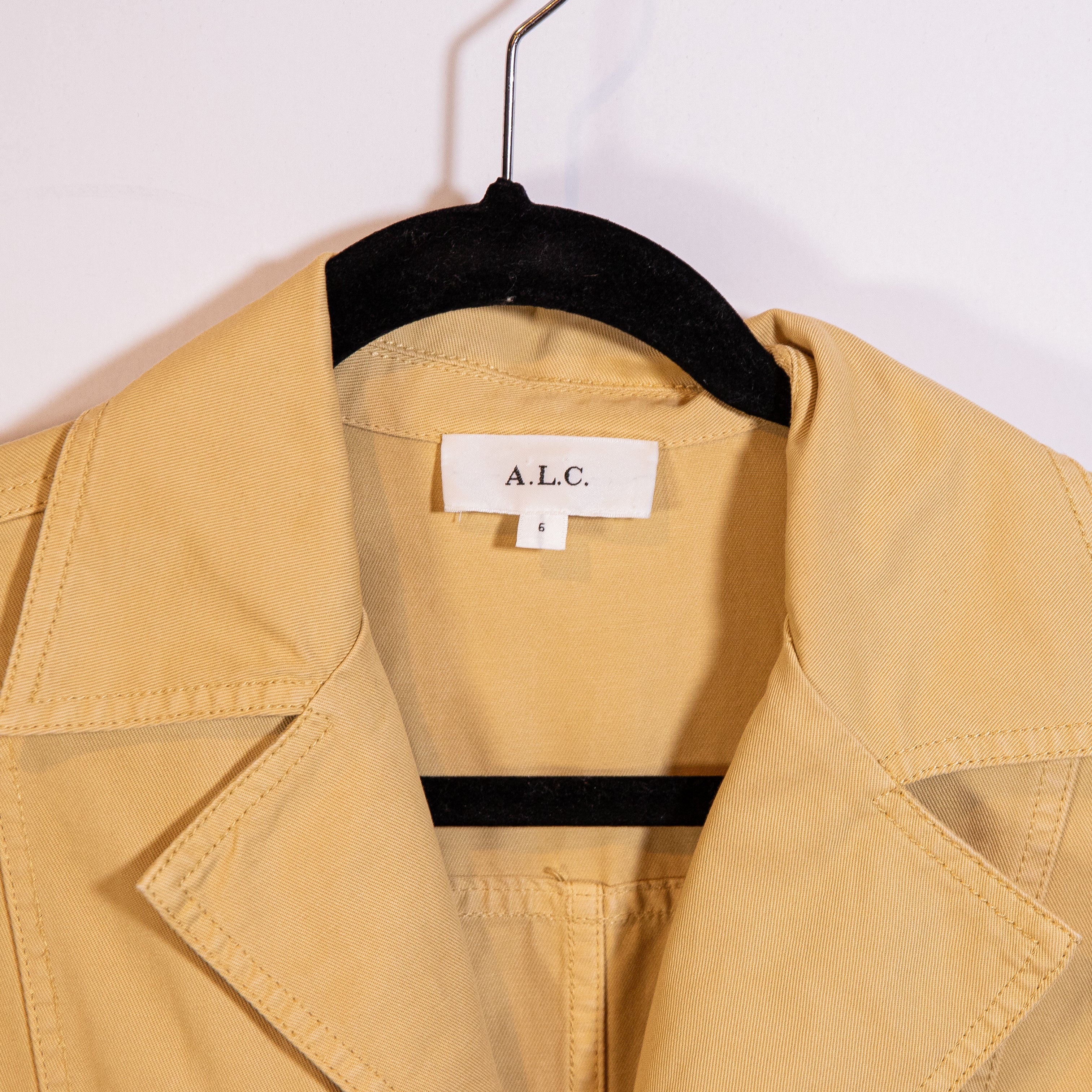 A.L.C. Augusta Rigid Cotton Twill Straight Leg Multi Pocket Utility Jumpsuit 6