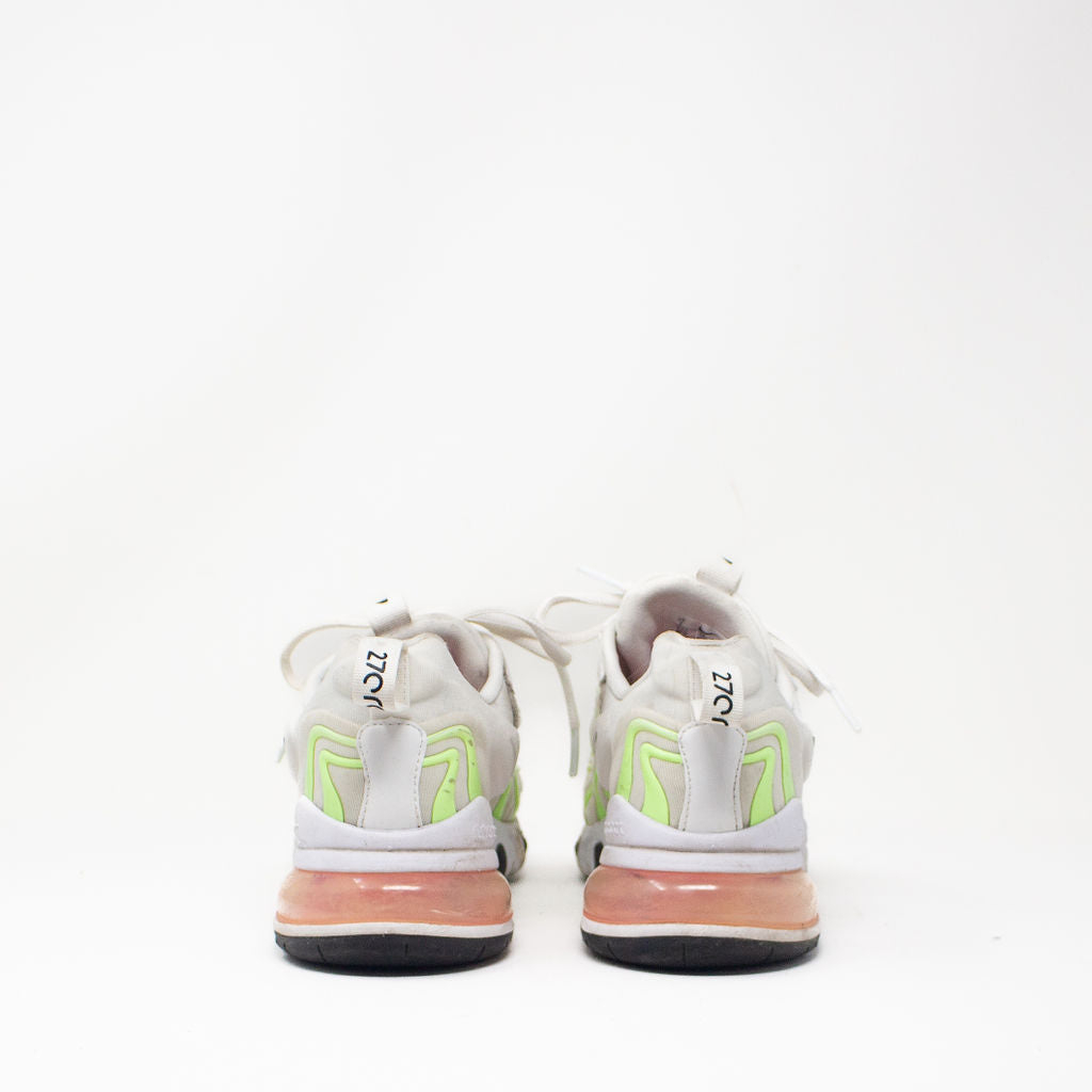 Nike Women's Air Max 270 React ENG Watermelon Lace Up Low Top Sneakers Shoes 7