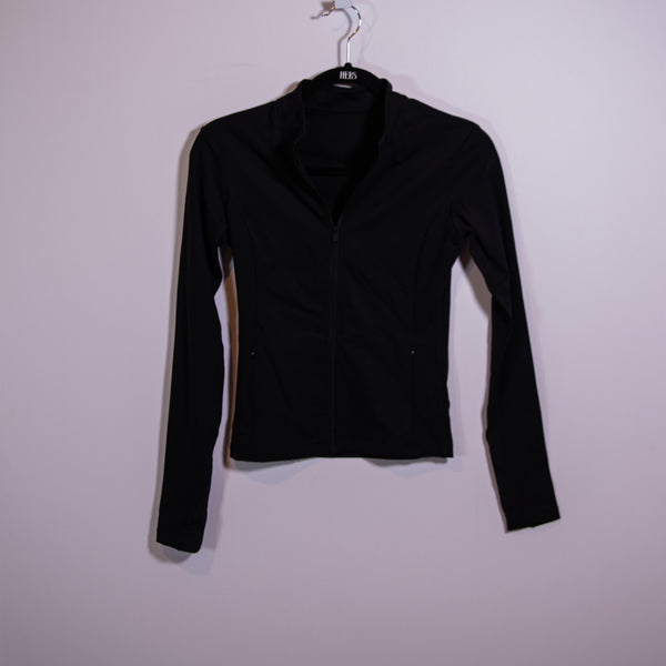 NEW CSB Freedom Pocket Full Zip Up Lightweight Athletic Work Out Jacket Black M