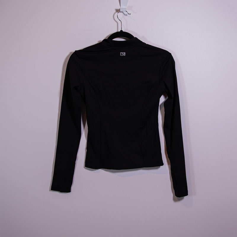 NEW CSB Freedom Pocket Full Zip Up Lightweight Athletic Work Out Jacket Black M