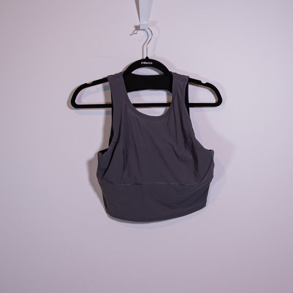 Lululemon Women's Lab Luxtreme Mesh Racerback Athletic Work Out Tank Top Anchor