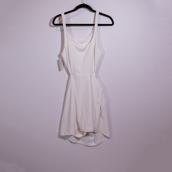 NEW Outdoor Voices Court Cut Out Pickleball Tennis Golf Workout Mini Dress White