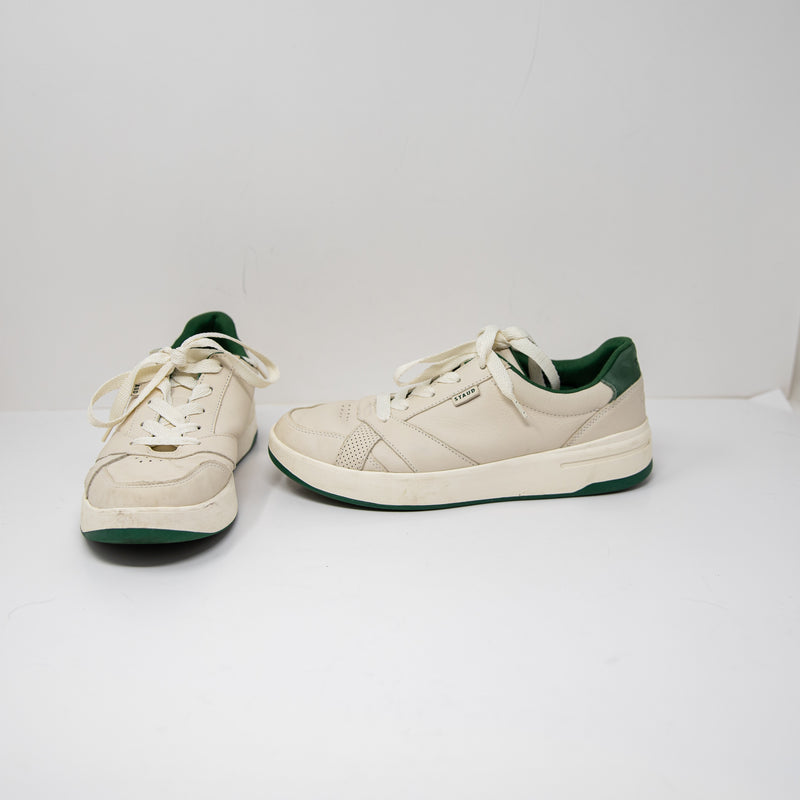 Staud x Keds The Court Leather Low Top Lace Pickleball Tennis Sneakers White 9