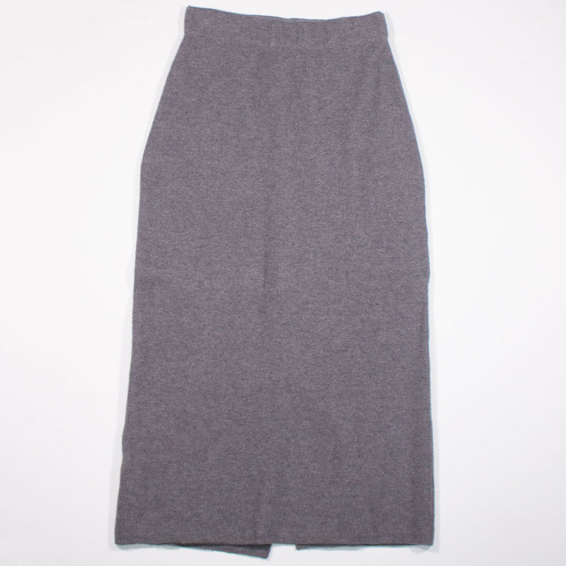 Babaton Aritzia The Group Johan Wool Blend Felt Straight Pencil Skirt Gray S