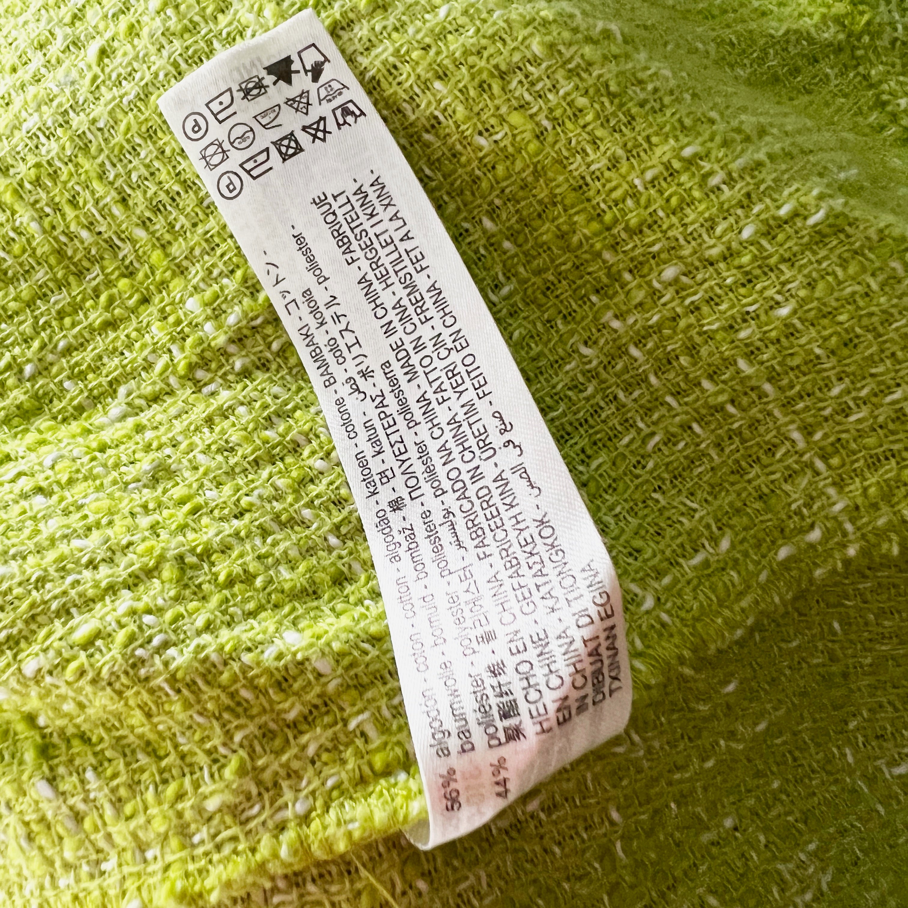 Zara Cotton Blend Texture Knit Drop Waist Sleeveless Collared Button Front Dress