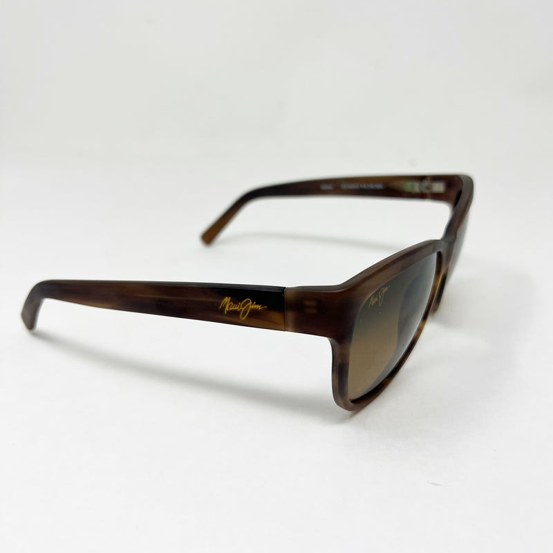 Maui Jim Ailana Sugar Cane Polarized Classic Oversized Brown Sunglasses w/ Case