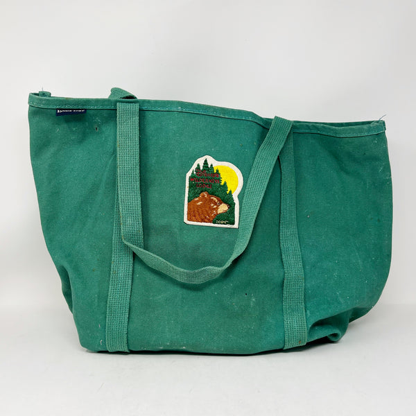 Walt Disney World Wilderness Lodge Vintage Cotton Canvas Recyclable Tote Purse<span class="Apple-converted-space">&nbsp;</span>