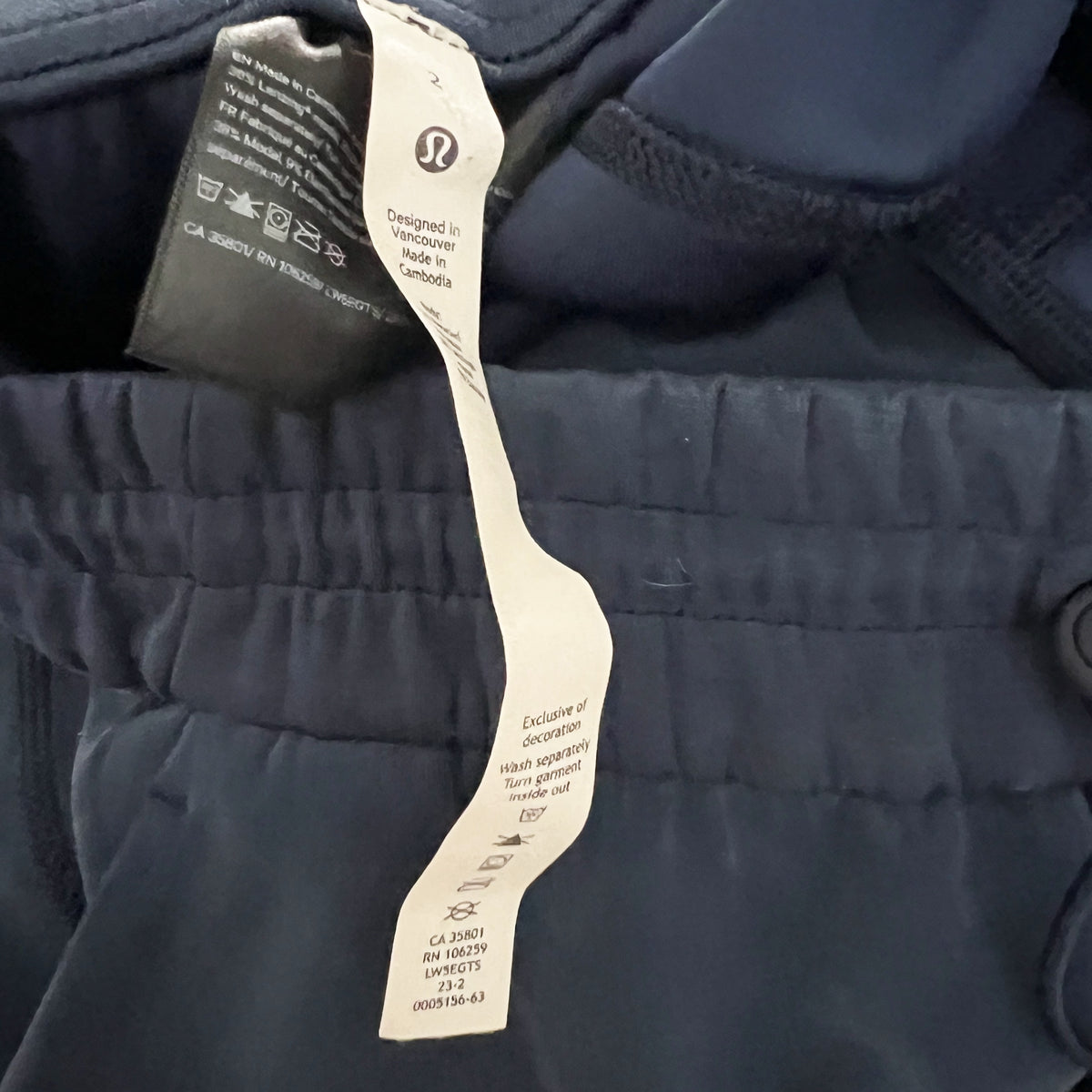 Lululemon Women's Softstreme High Rise Straight Leg Pant True Navy Blue 2