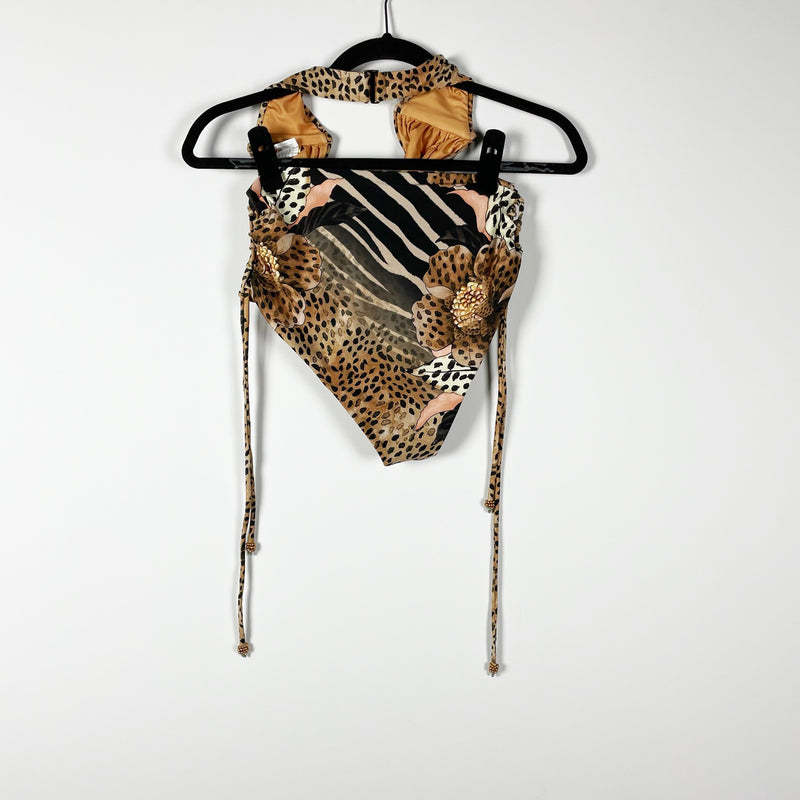 Agua Bendita Stacy Hope Jambo Cheetah Leopard Animal Swim Bathing Suit Bikini<span class="Apple-converted-space">&nbsp;</span>