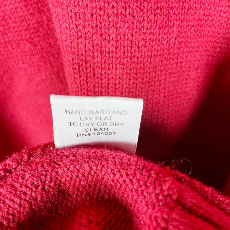 NEW Misa Natassja Cotton Cashmere Blend Knit Turtleneck Sweater Pullover Dress S