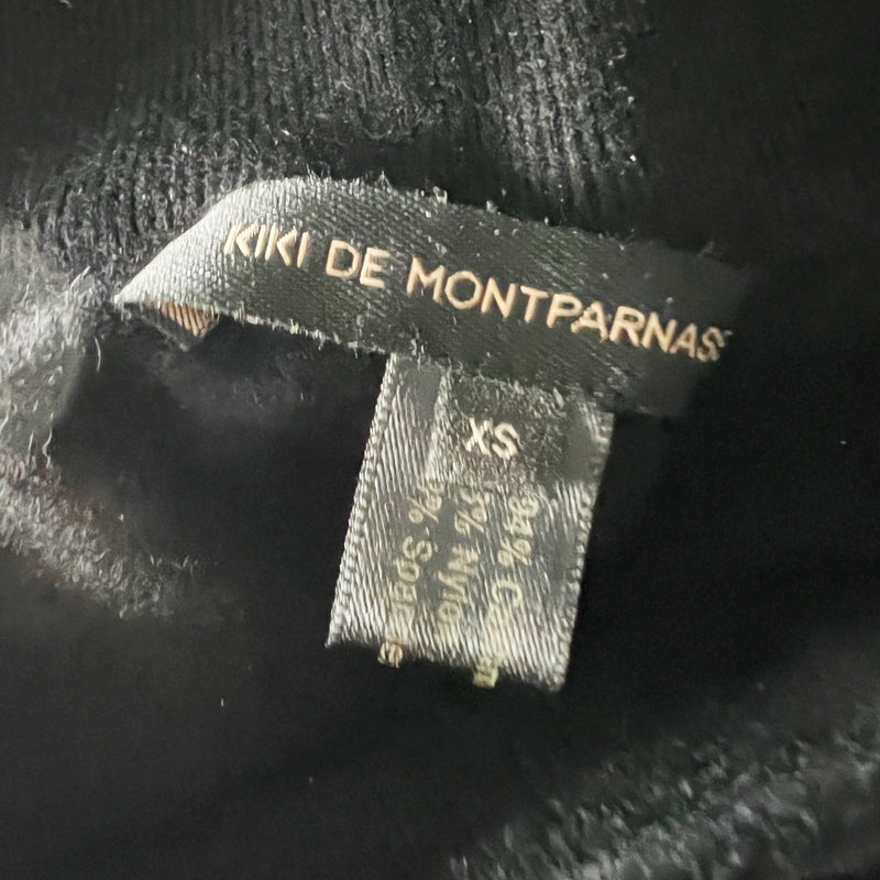 Kiki De Montparnasse Cashmere Blend Stretch Knit Mid Rise Sweater Jogger Pants