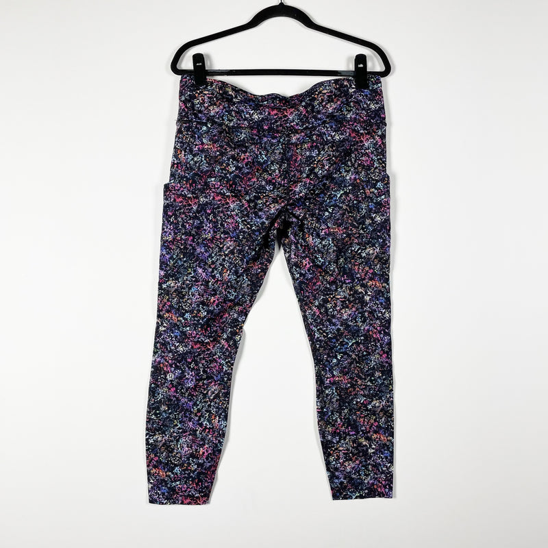 Lululemon Base Pace High Rise Athletic Running Tight 28" Floral Spray Multi 14