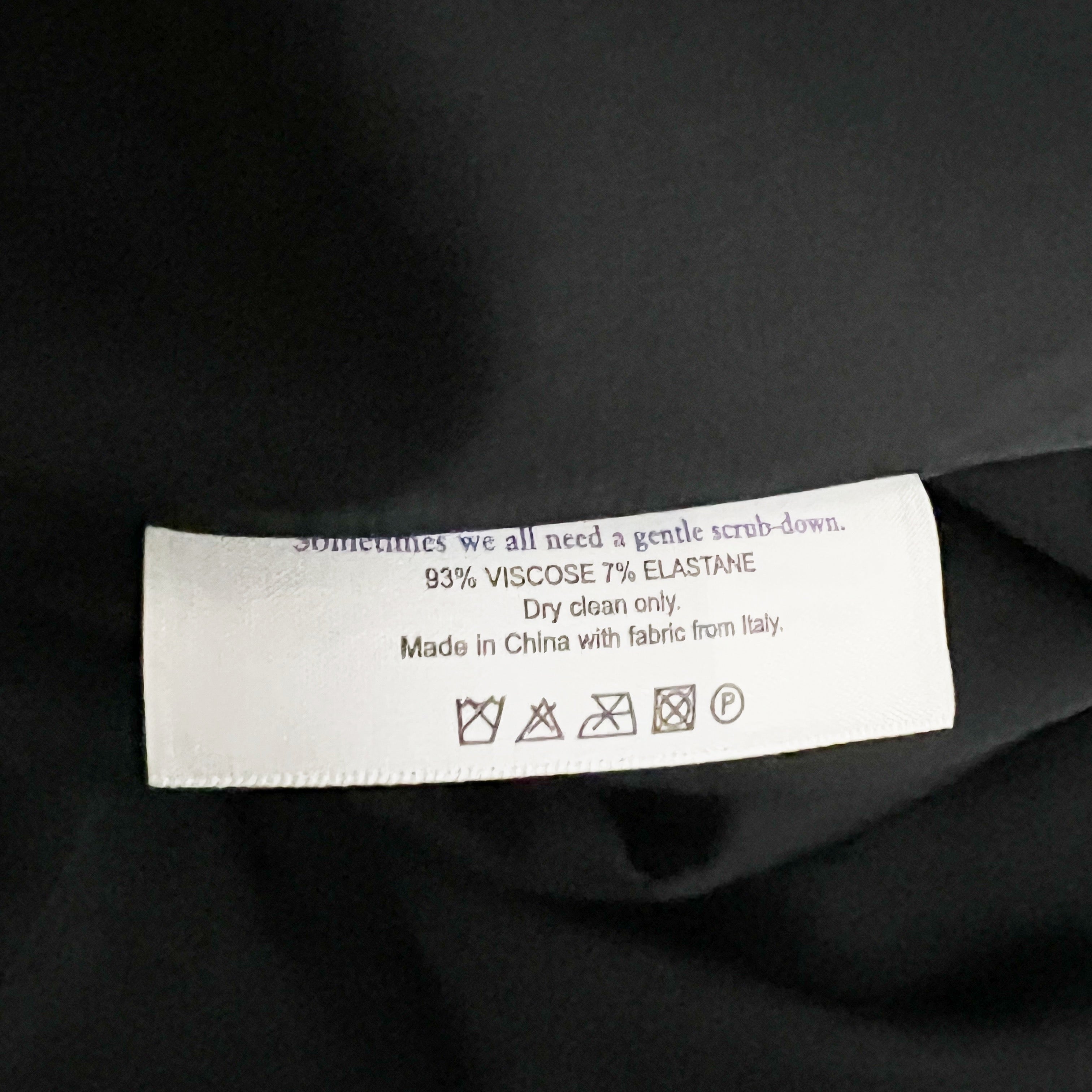 NEW MM. LaFleur The Willoughby Pleated Jersey Stretch Pull On Midi Skirt Black 4