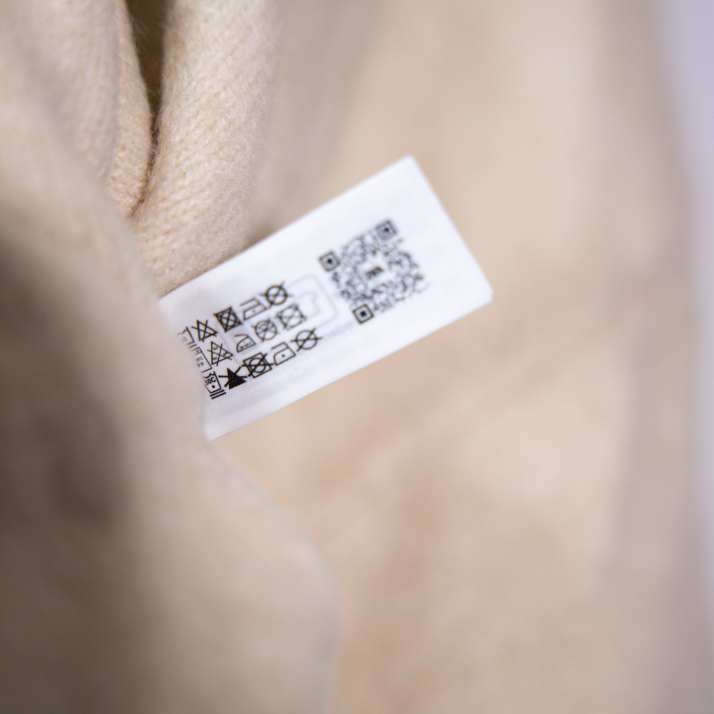 Zara Wool Blend Knit Stretch One Button Spread Collar Cardigan Sweater Ivory L