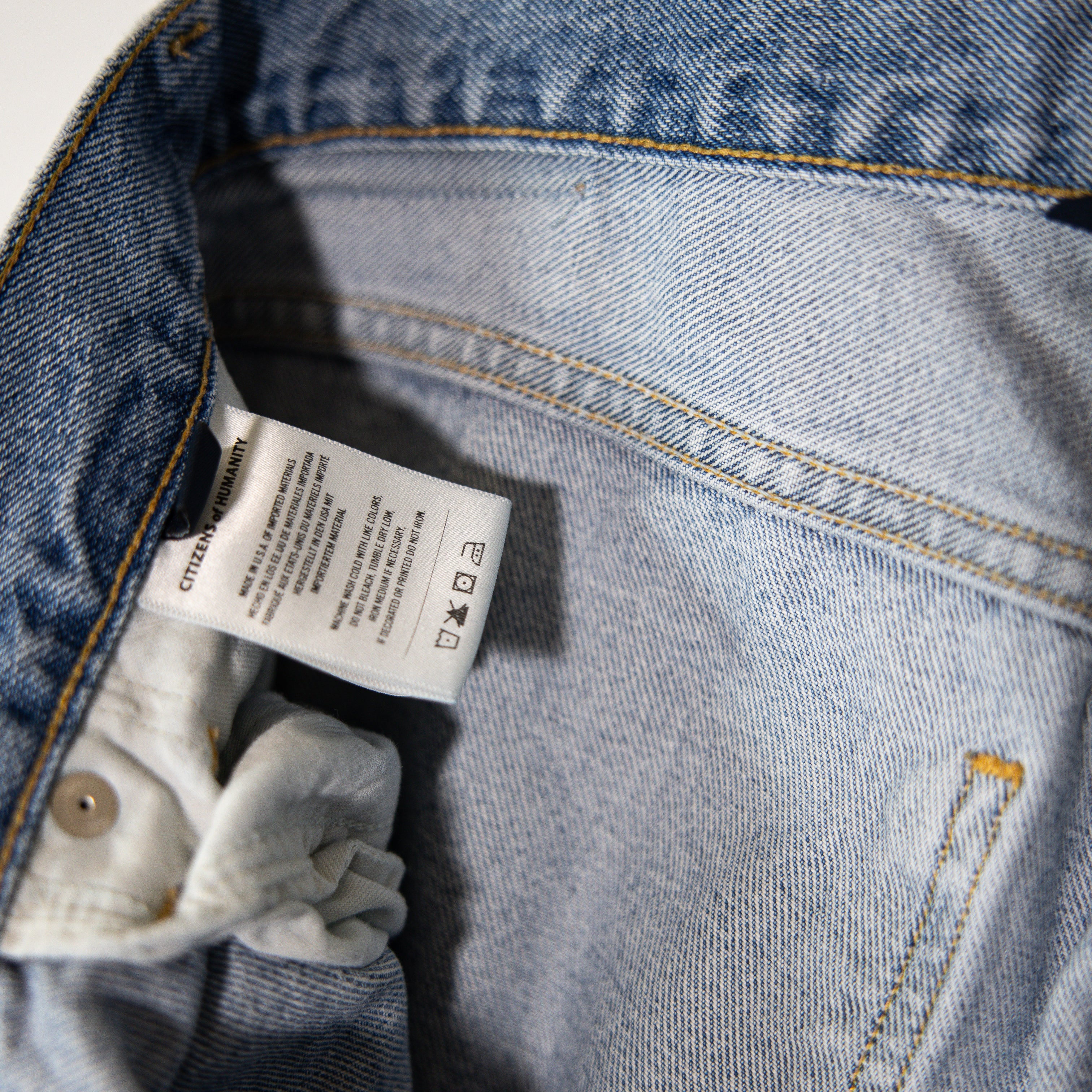 Citizens Of Humanity Women's Charlotte Crop Cotton Straight Leg Denim Jeans 29