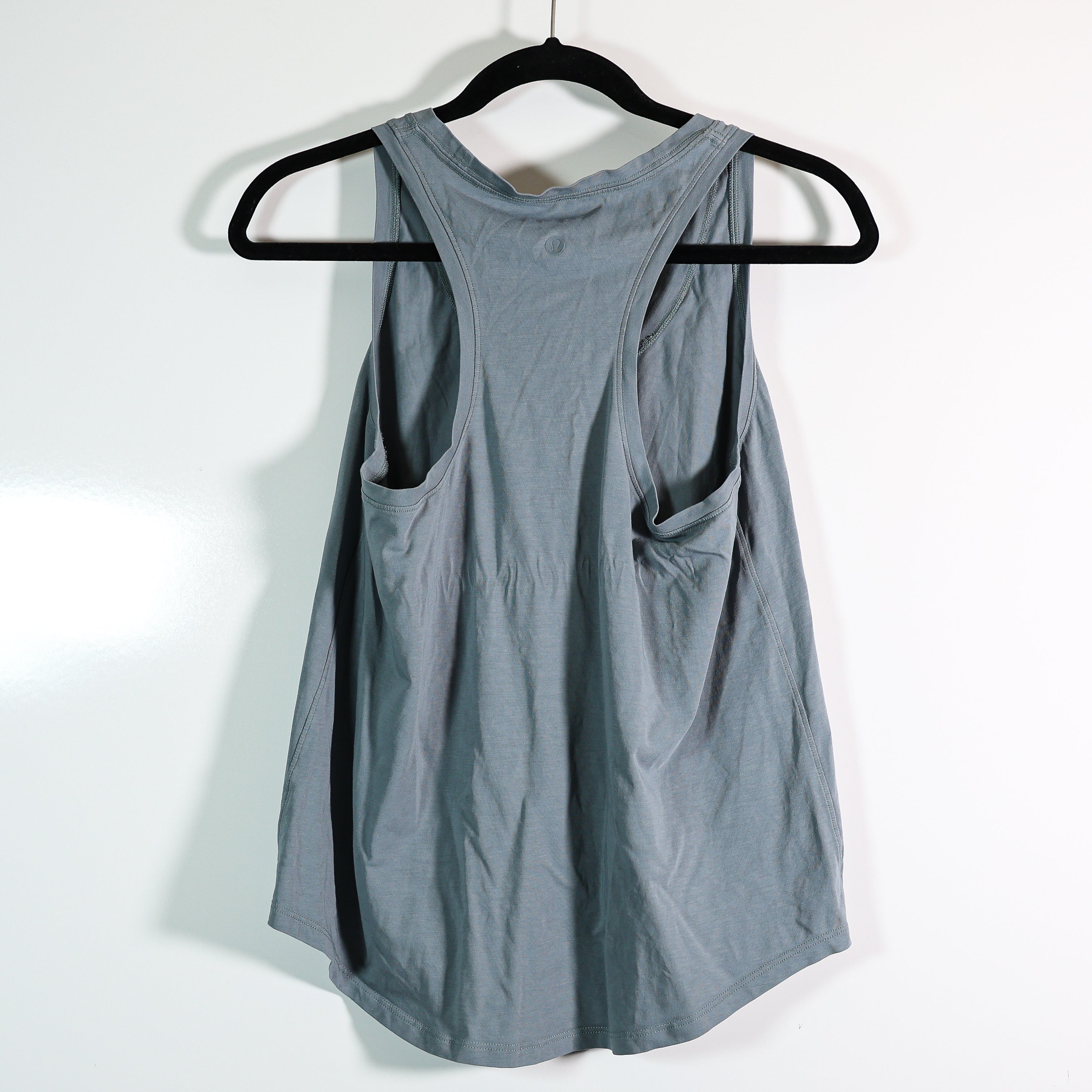 Lululemon Love Tank Racerback Sleeveless Athletic Work Out Top Blue Linen Medium