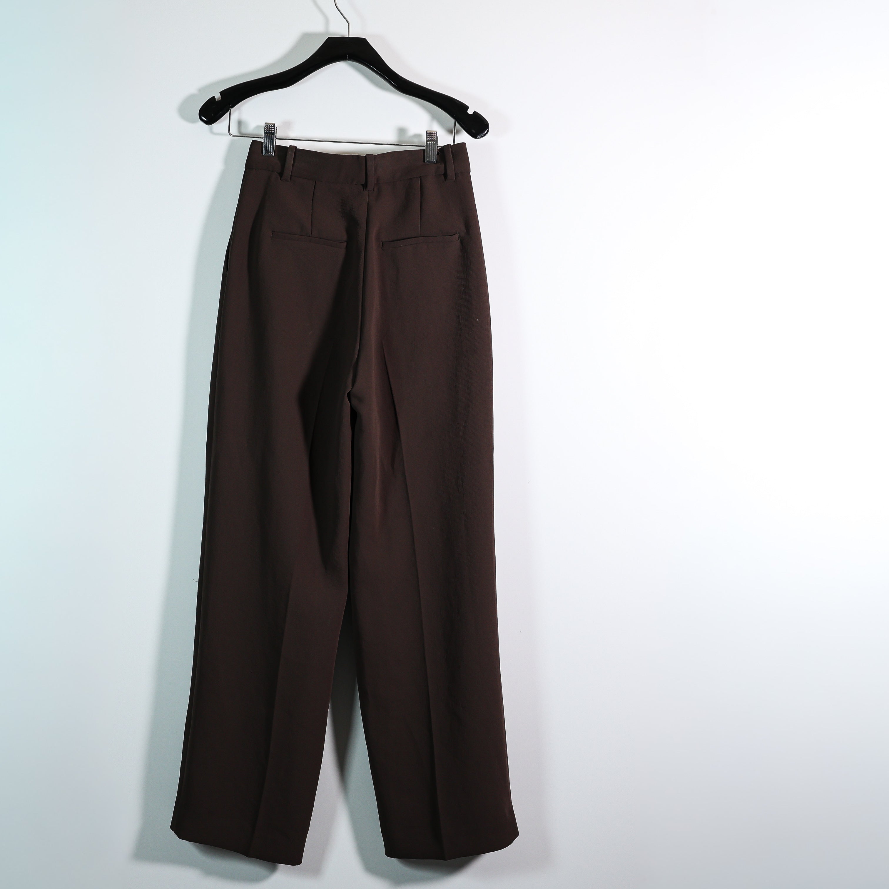Wilfred Aritzia The Effortless Pant Crepette High Waisted Pleated Straight Leg 2
