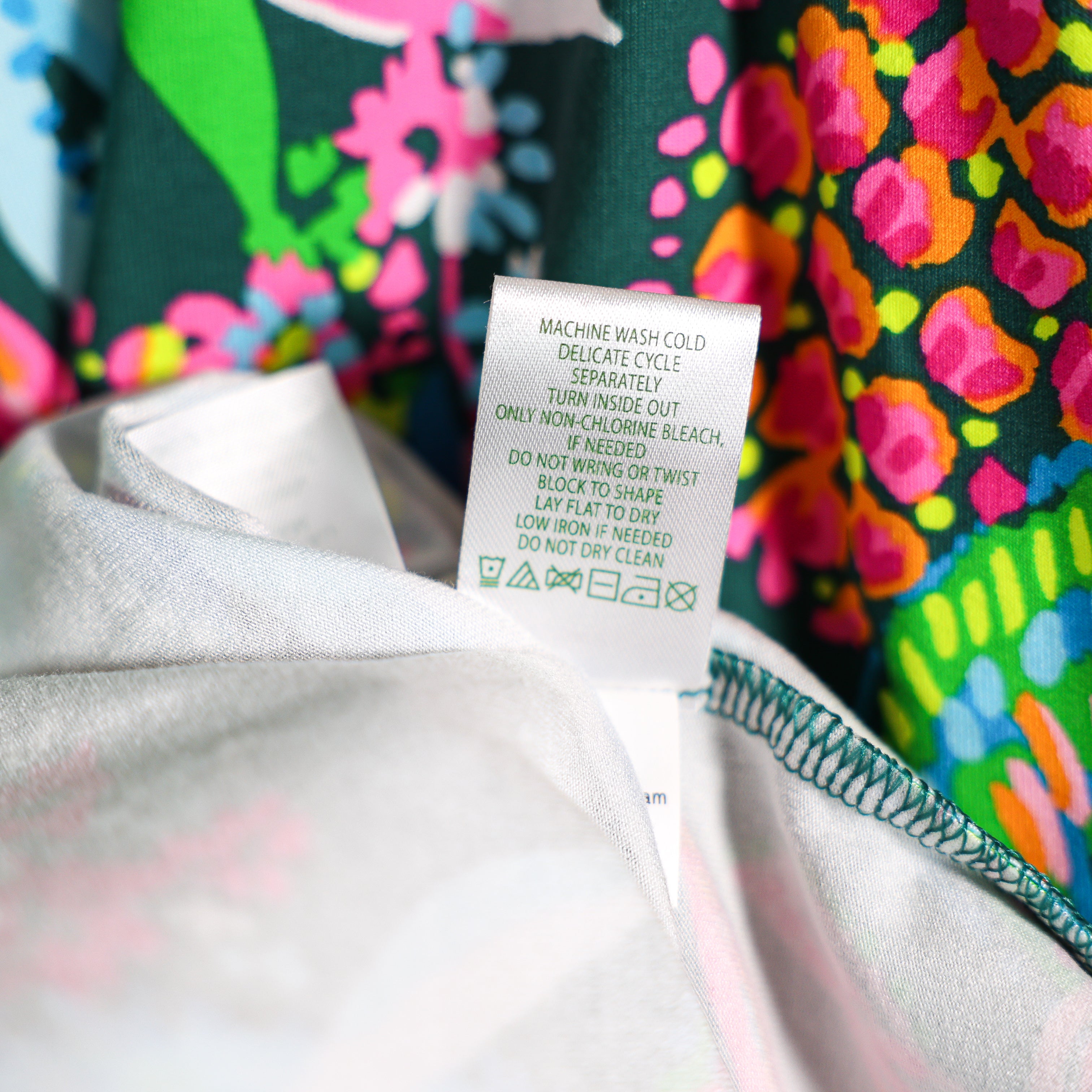 Lilly Pulitzer Chiara Tiered Cotton Pullover Tiered Sunshine Jungle Dress Medium