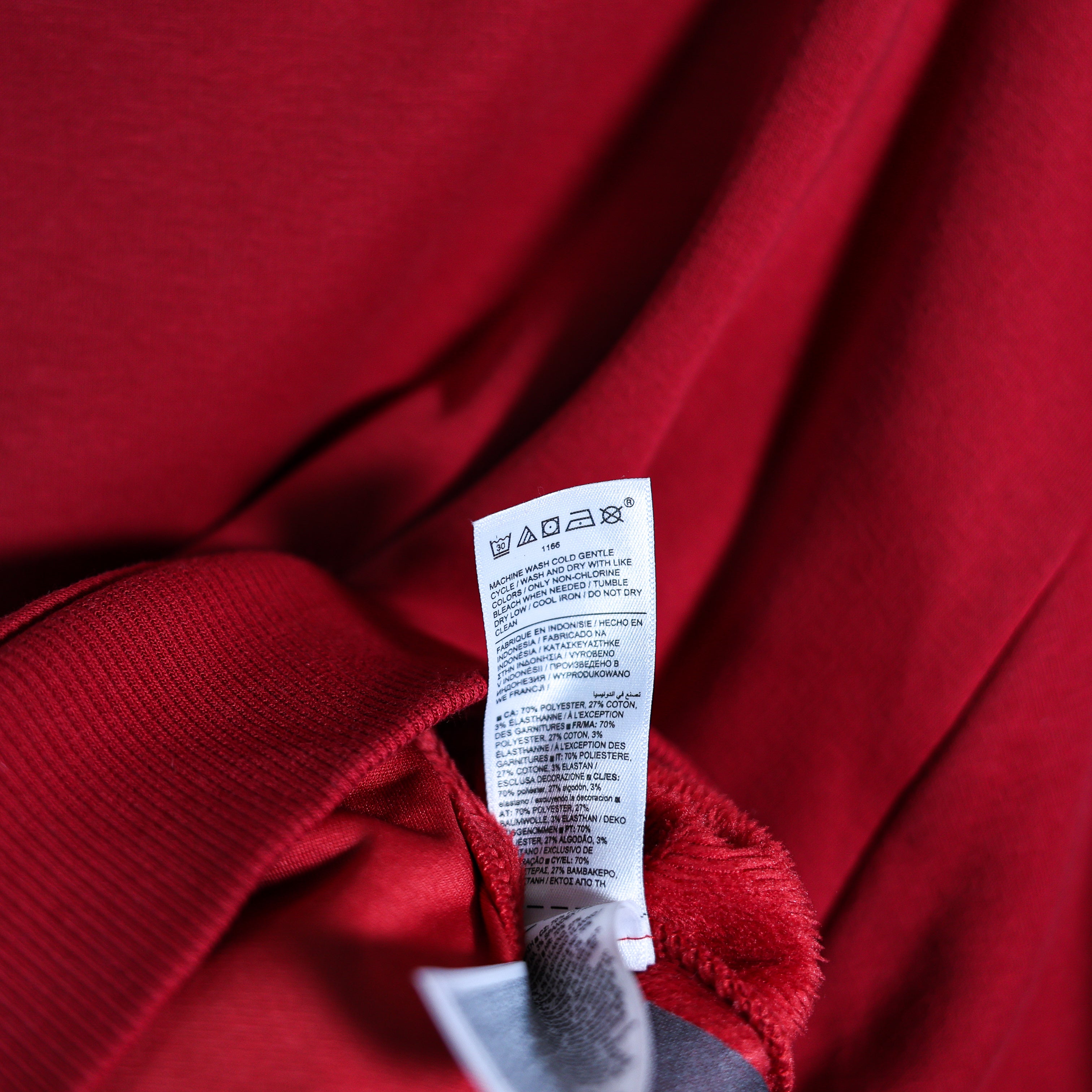 Athleta Cozy Karma Plush Interior Pullover Hoodie Sweatshirt Clover Berry Red M