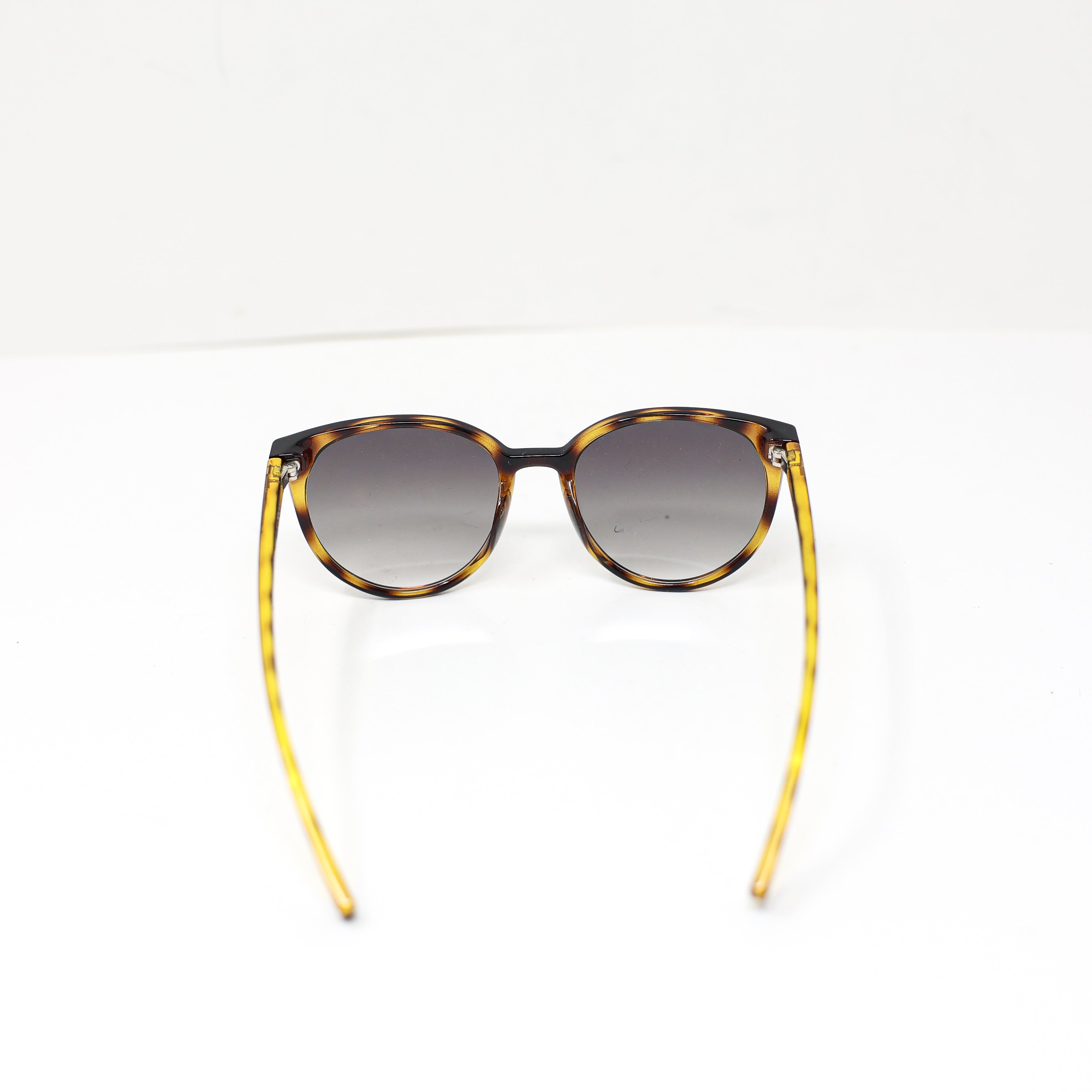 Le Specs Armada Tortoise Brown &amp; Khaki Gradient Cat Eye Sunglasses
