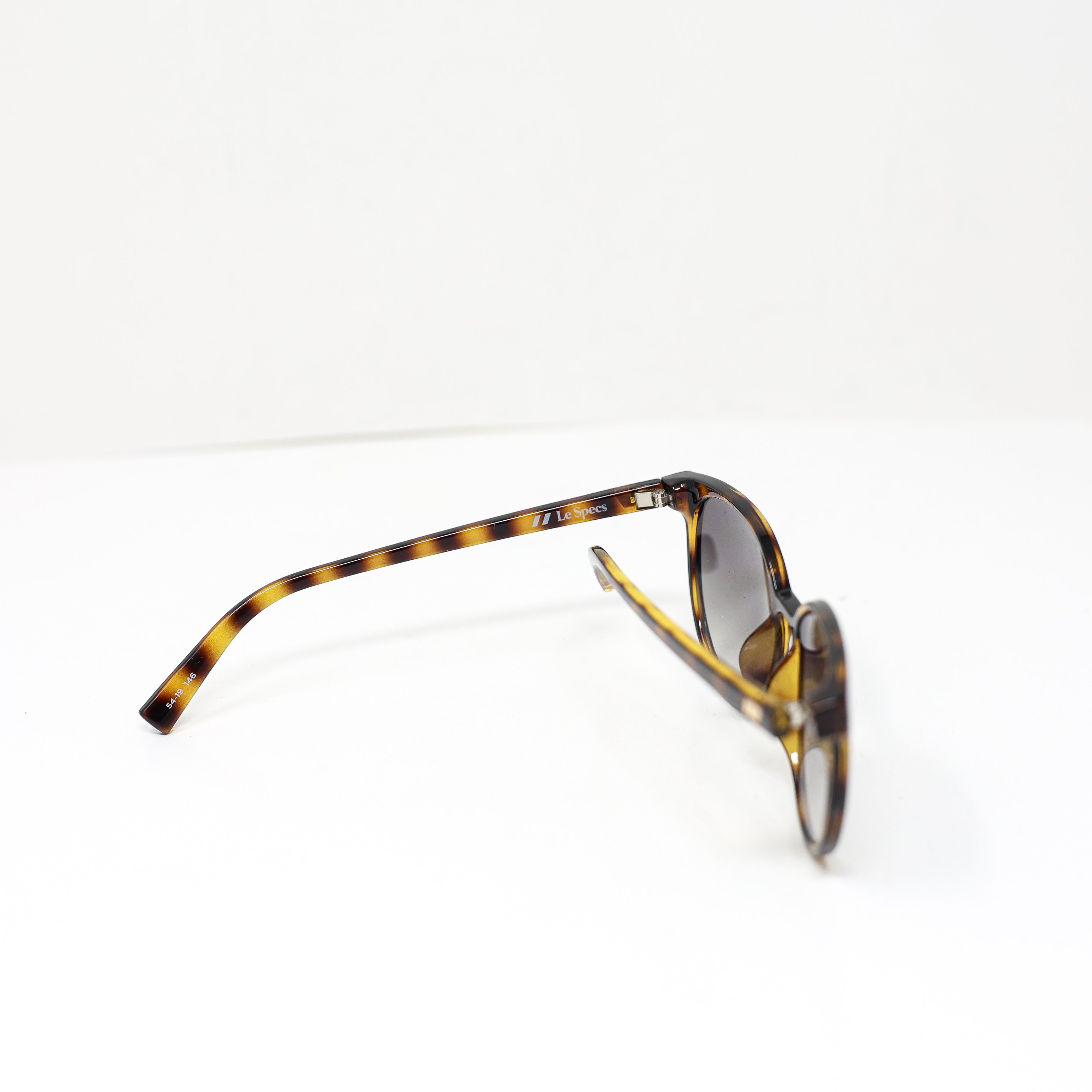 Le Specs Armada Tortoise Brown &amp; Khaki Gradient Cat Eye Sunglasses