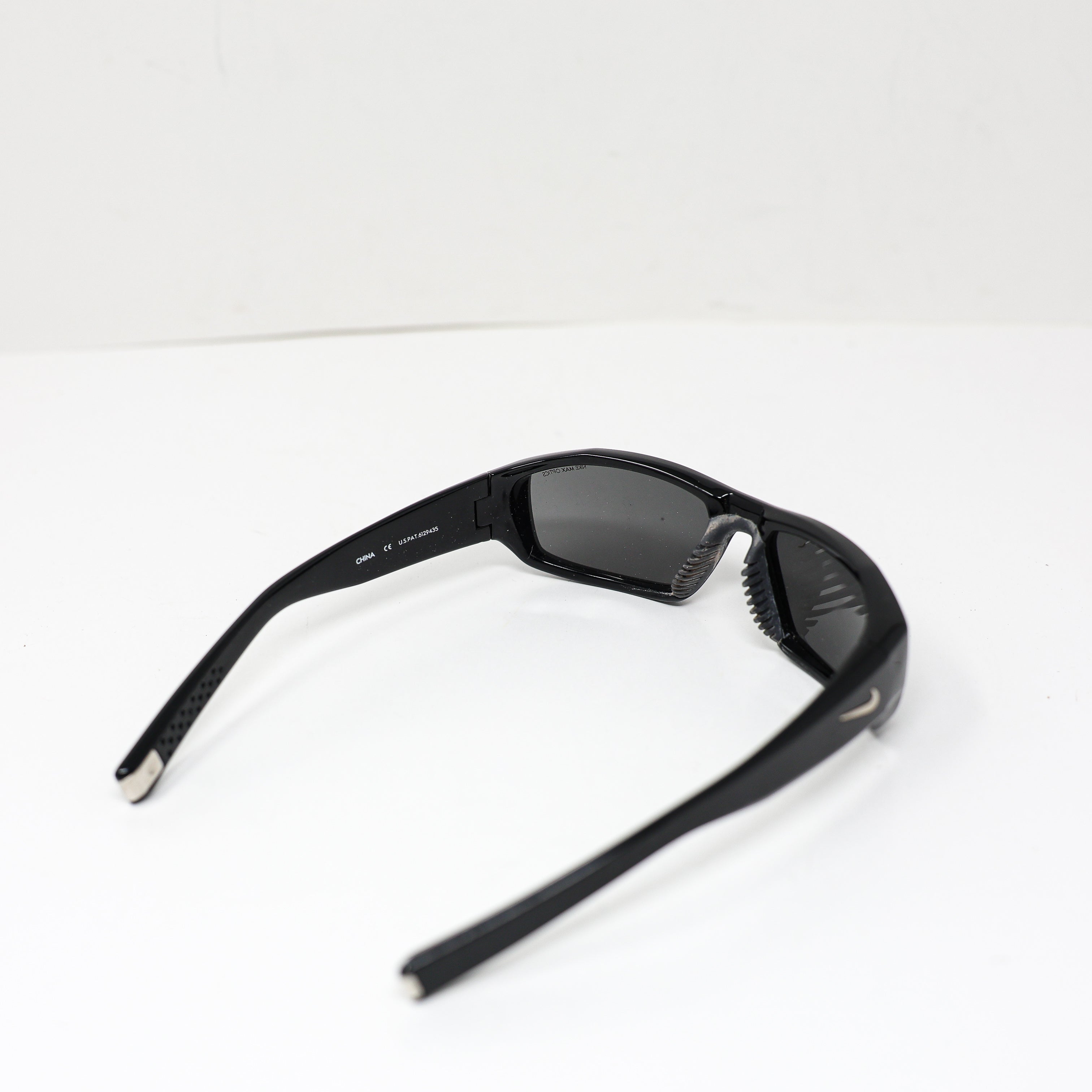 Nike Women's Brazen Shadow Black Rectangular Lenses Sunglasses