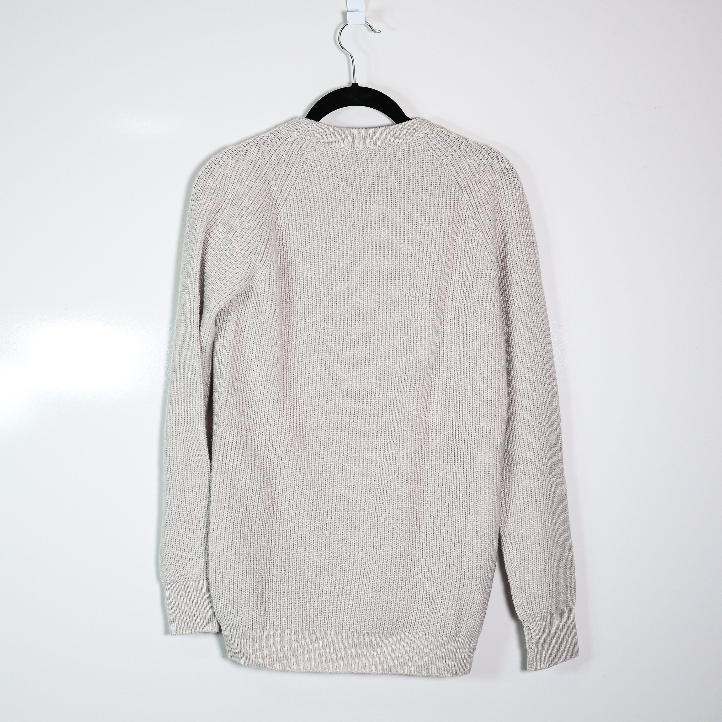 Helmut Lang Wool Cashmere Knit Stretch Crew Neck Long Sleeve Pullover Sweater XS